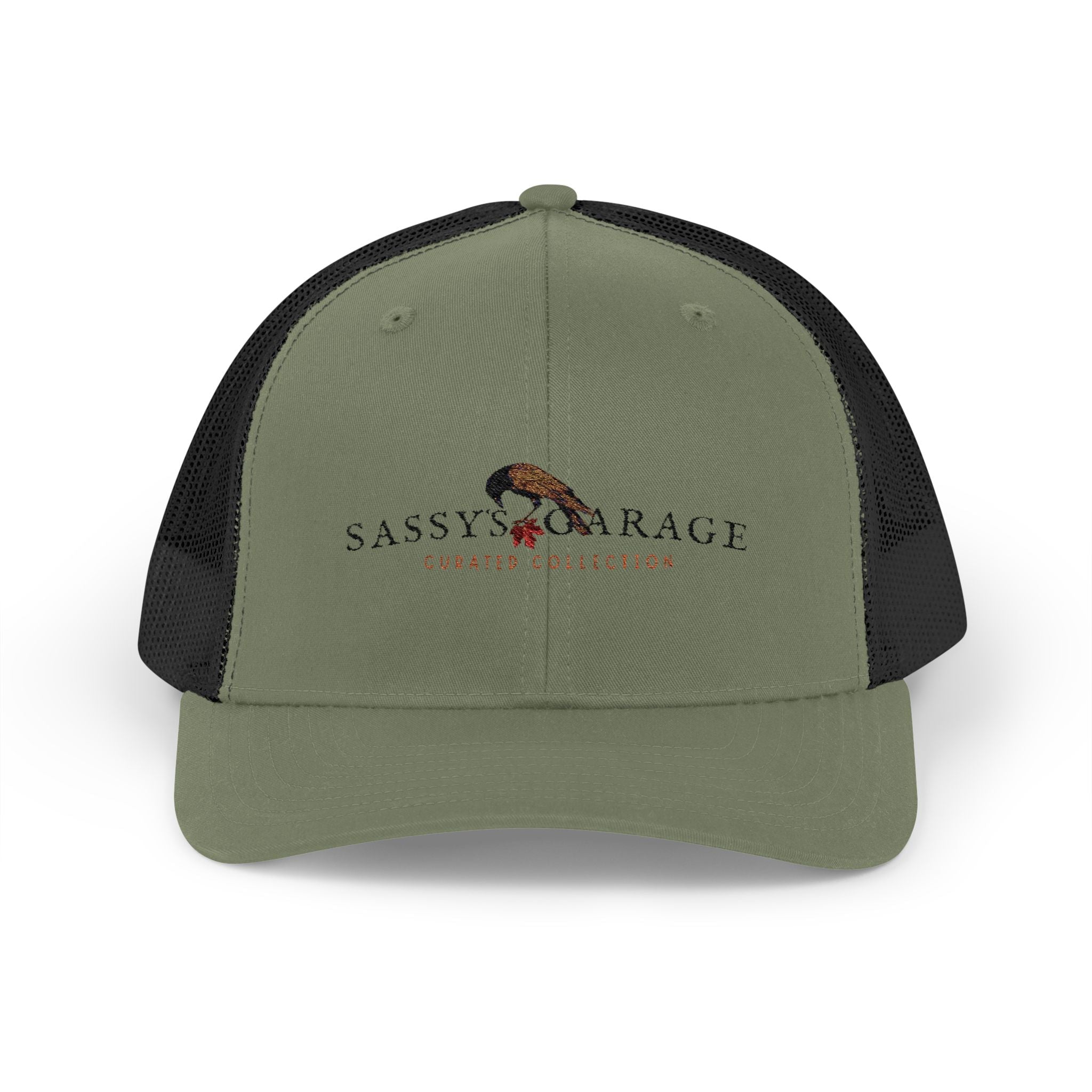 Sassy's Garage Snapback Trucker Cap | Casual Style Hat for Everyday Wear, Outdoor Adventures, Fun Fashion Statement - NovaSmartLinks