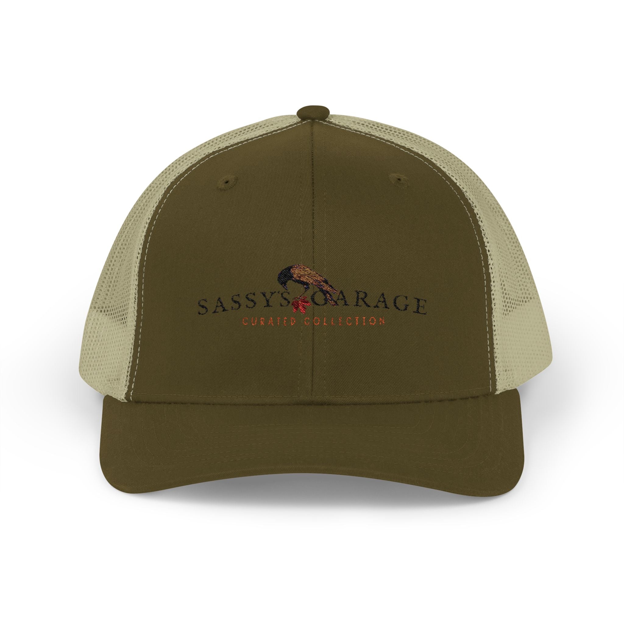 Sassy's Garage Snapback Trucker Cap | Casual Style Hat for Everyday Wear, Outdoor Adventures, Fun Fashion Statement - NovaSmartLinks