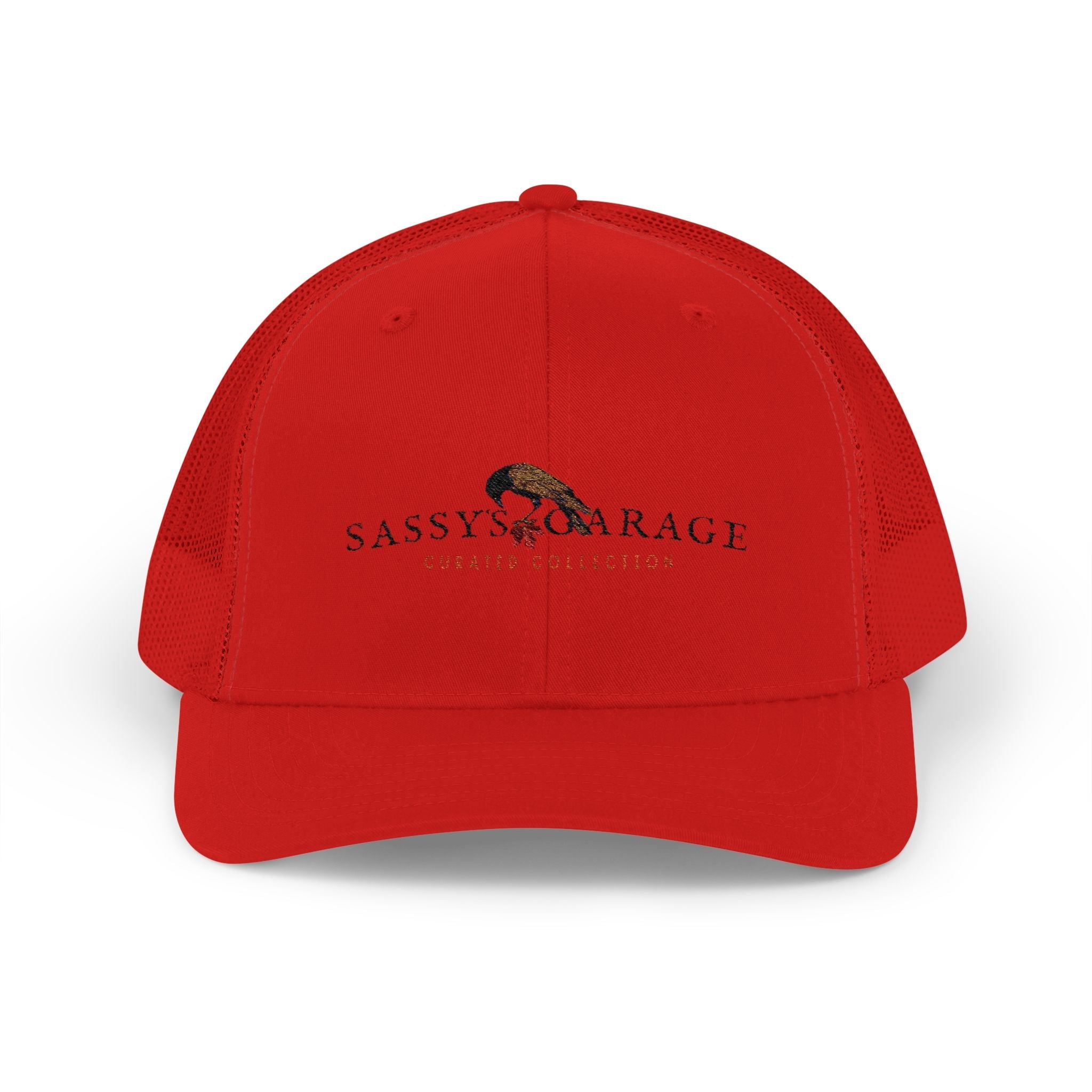 Sassy's Garage Snapback Trucker Cap | Casual Style Hat for Everyday Wear, Outdoor Adventures, Fun Fashion Statement - NovaSmartLinks