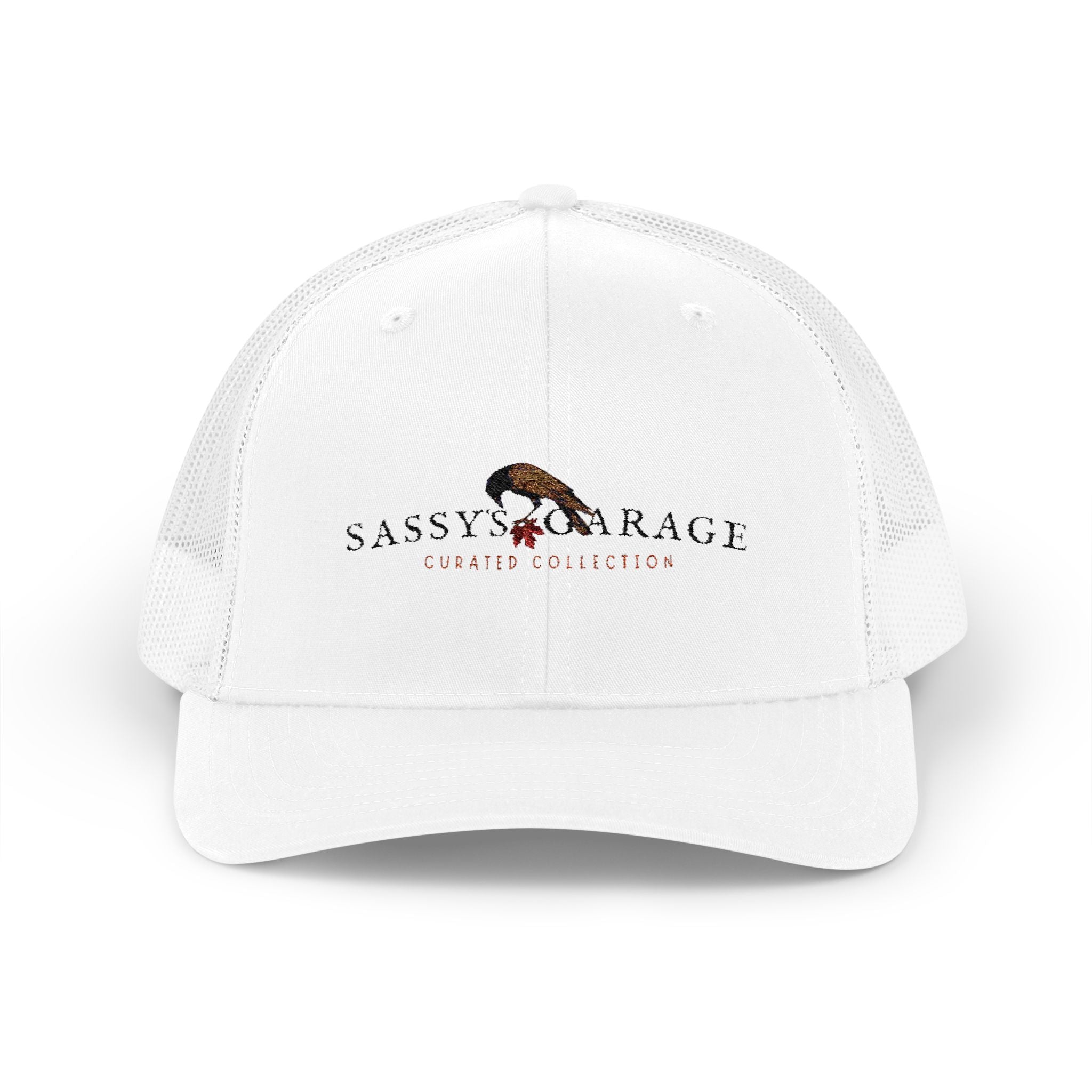 Sassy's Garage Snapback Trucker Cap | Casual Style Hat for Everyday Wear, Outdoor Adventures, Fun Fashion Statement - NovaSmartLinks