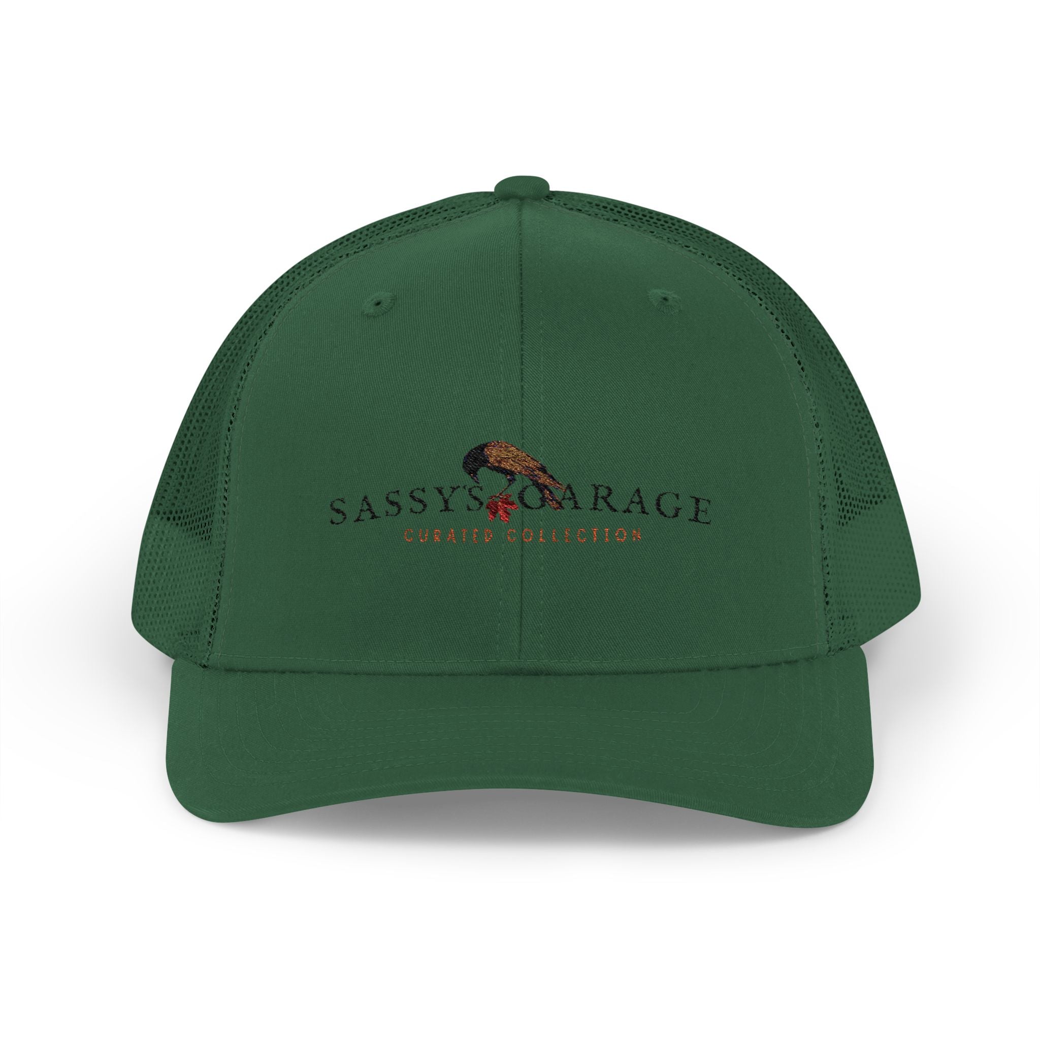 Sassy's Garage Snapback Trucker Cap | Casual Style Hat for Everyday Wear, Outdoor Adventures, Fun Fashion Statement - NovaSmartLinks