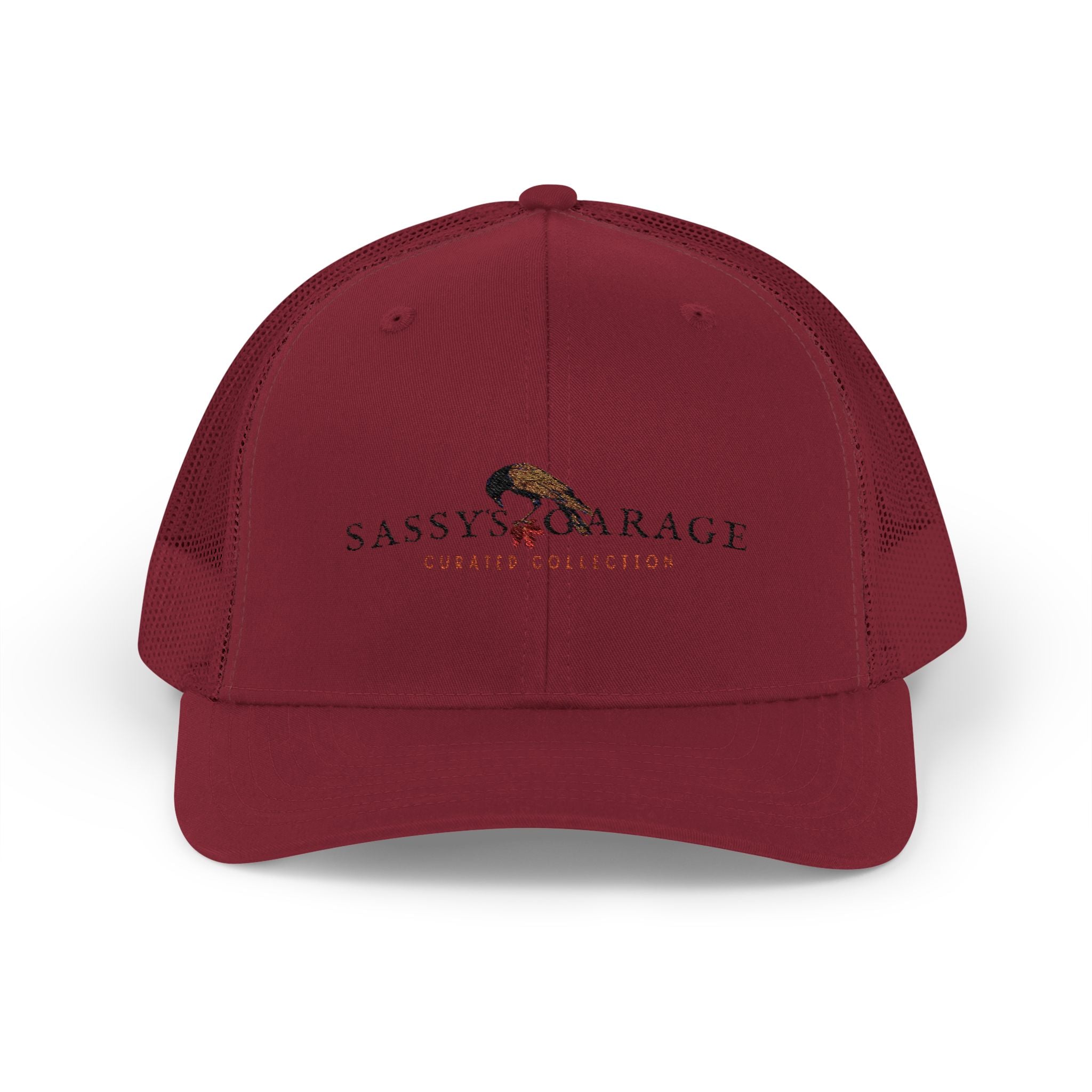 Sassy's Garage Snapback Trucker Cap | Casual Style Hat for Everyday Wear, Outdoor Adventures, Fun Fashion Statement - NovaSmartLinks