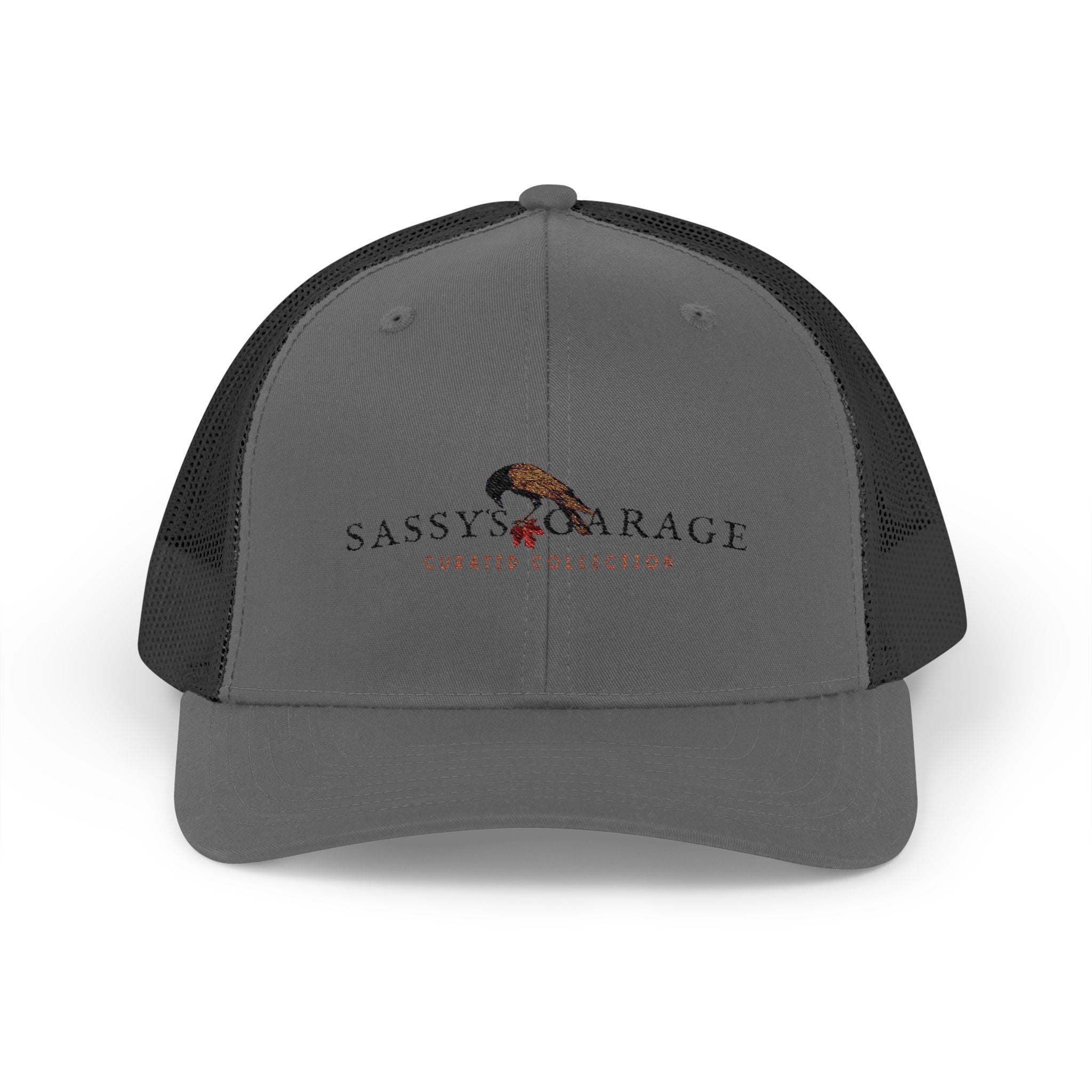 Sassy's Garage Snapback Trucker Cap | Casual Style Hat for Everyday Wear, Outdoor Adventures, Fun Fashion Statement - NovaSmartLinks
