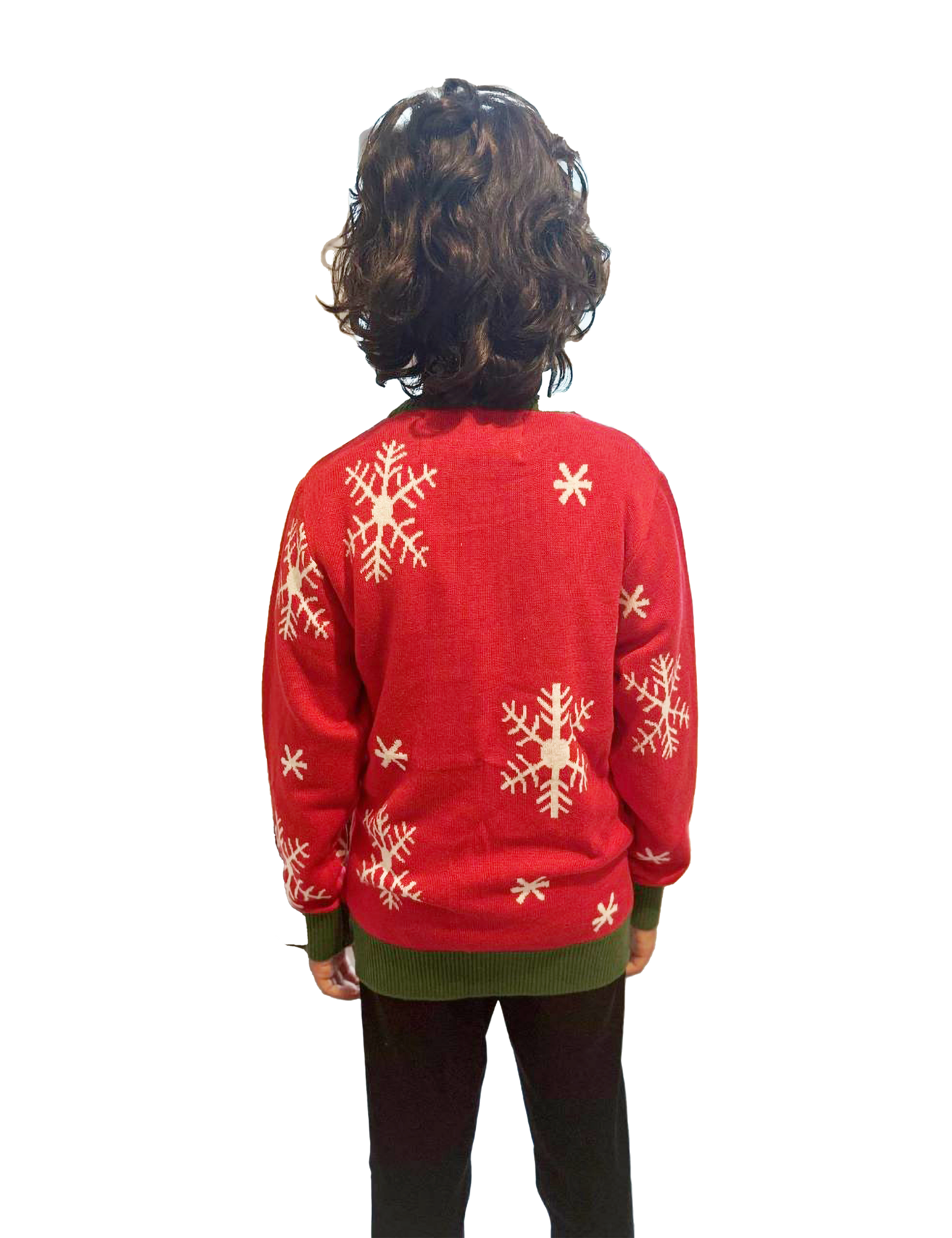 Girl Reindeer Sweater With a Pompom - NovaSmartLinks