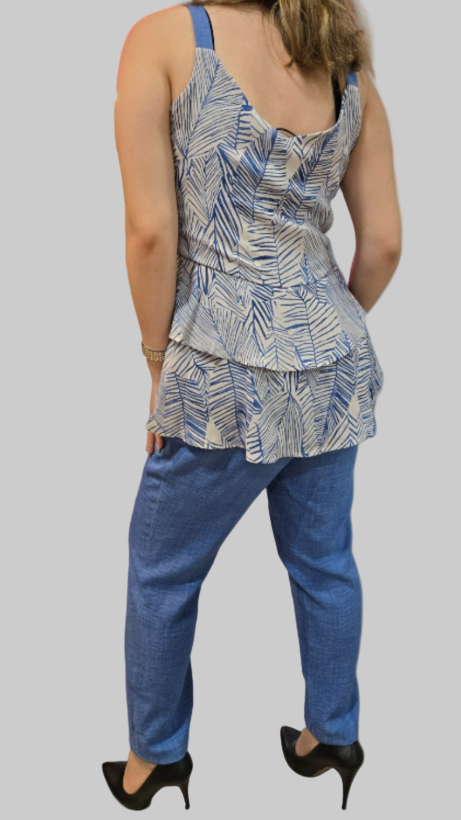 2-piece Spaghetti Top with Pants