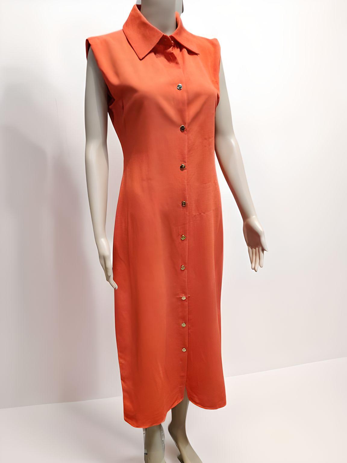 Sleeveless Shirt Dress - NovaSmartLinks