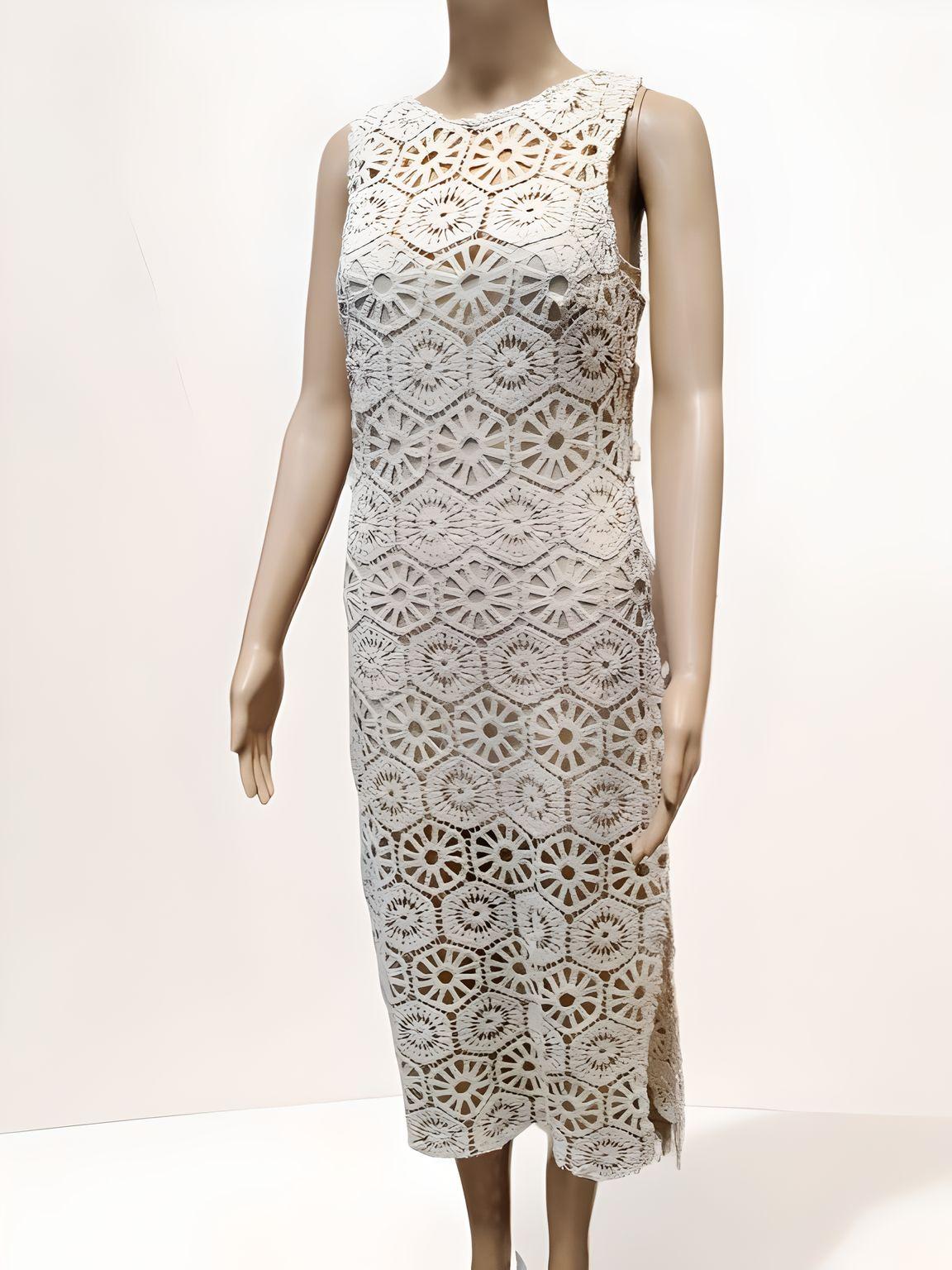 Crochet Spaghetti Dress With Lining - NovaSmartLinks