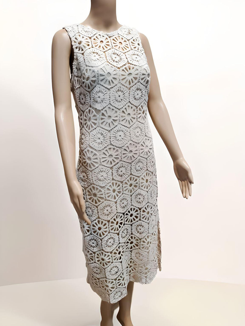 Crochet Spaghetti Dress With Lining - NovaSmartLinks