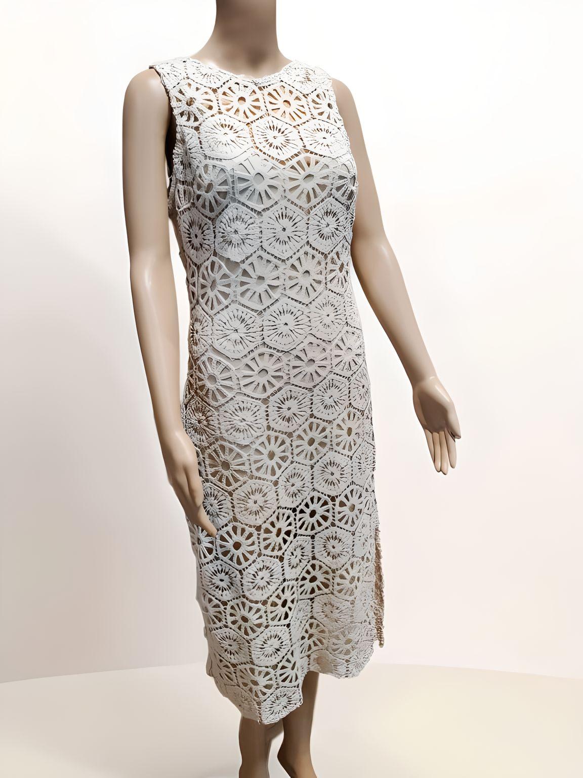 Crochet Spaghetti Dress With Lining - NovaSmartLinks