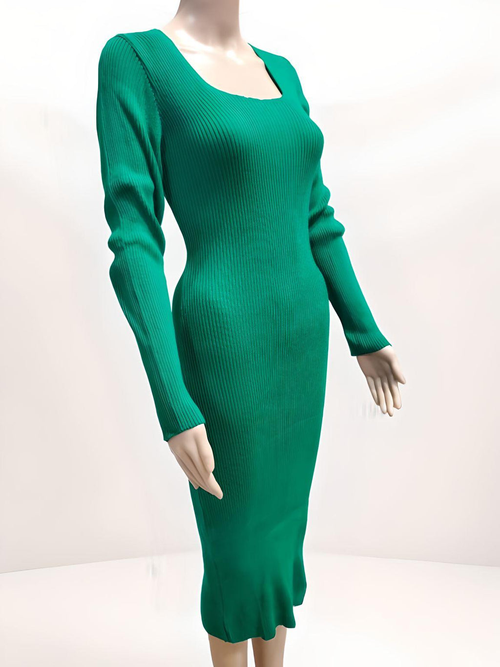 Long Sleeved Fitted Dress - NovaSmartLinks