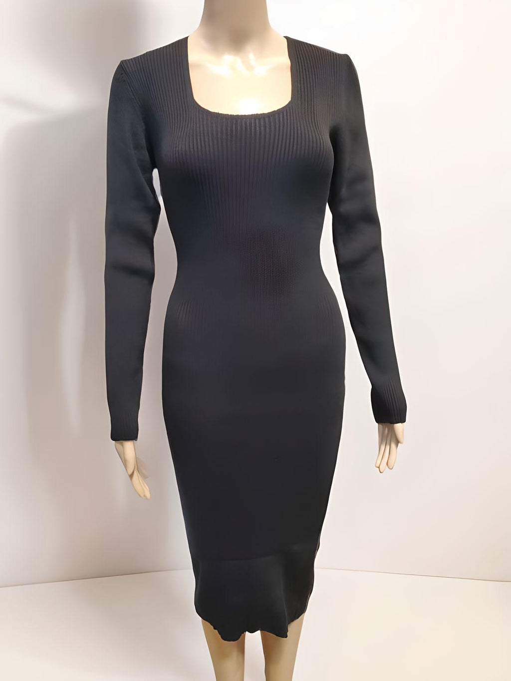Long Sleeved Fitted Dress - NovaSmartLinks