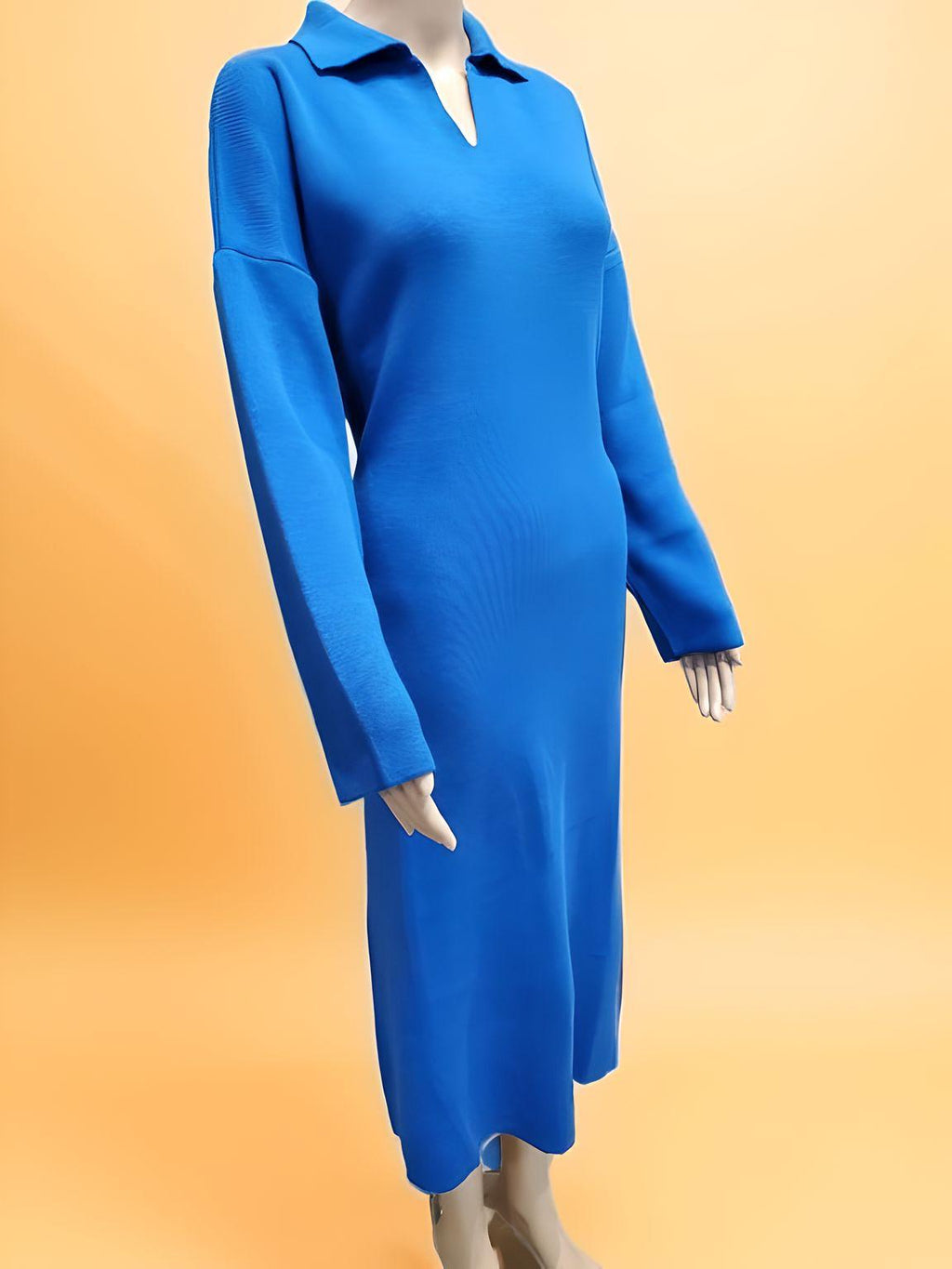 Collared Long Dress - NovaSmartLinks