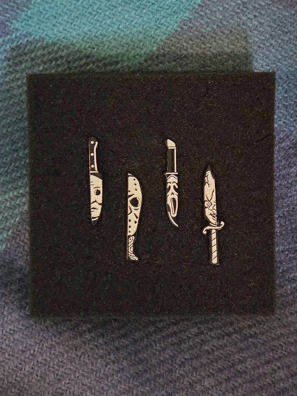 Horror Movie 4-Piece Pin Set - NovaSmartLinks