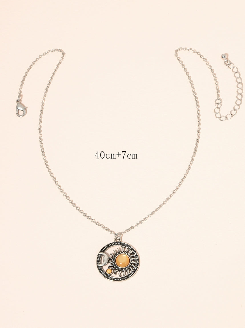 Boho Sun & Moon Necklace - NovaSmartLinks