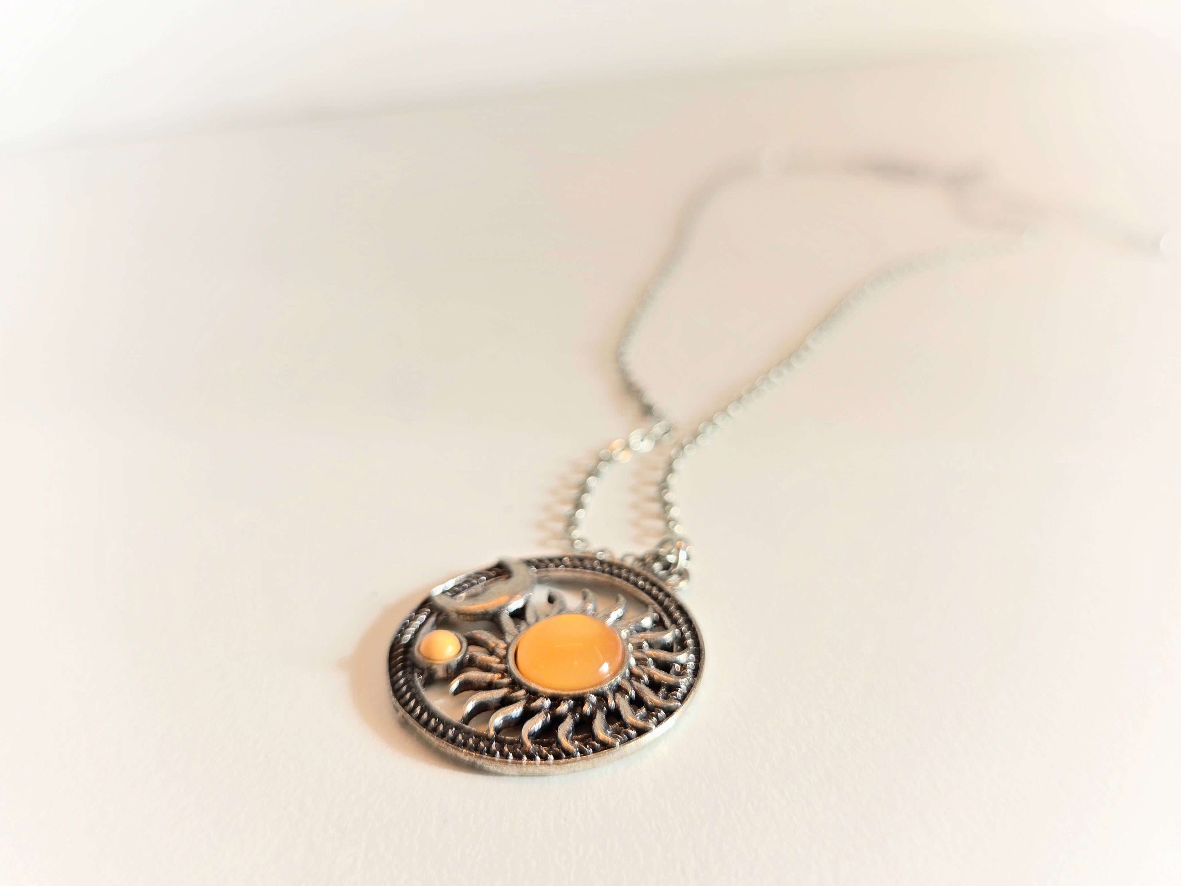 Boho Sun & Moon Necklace - NovaSmartLinks