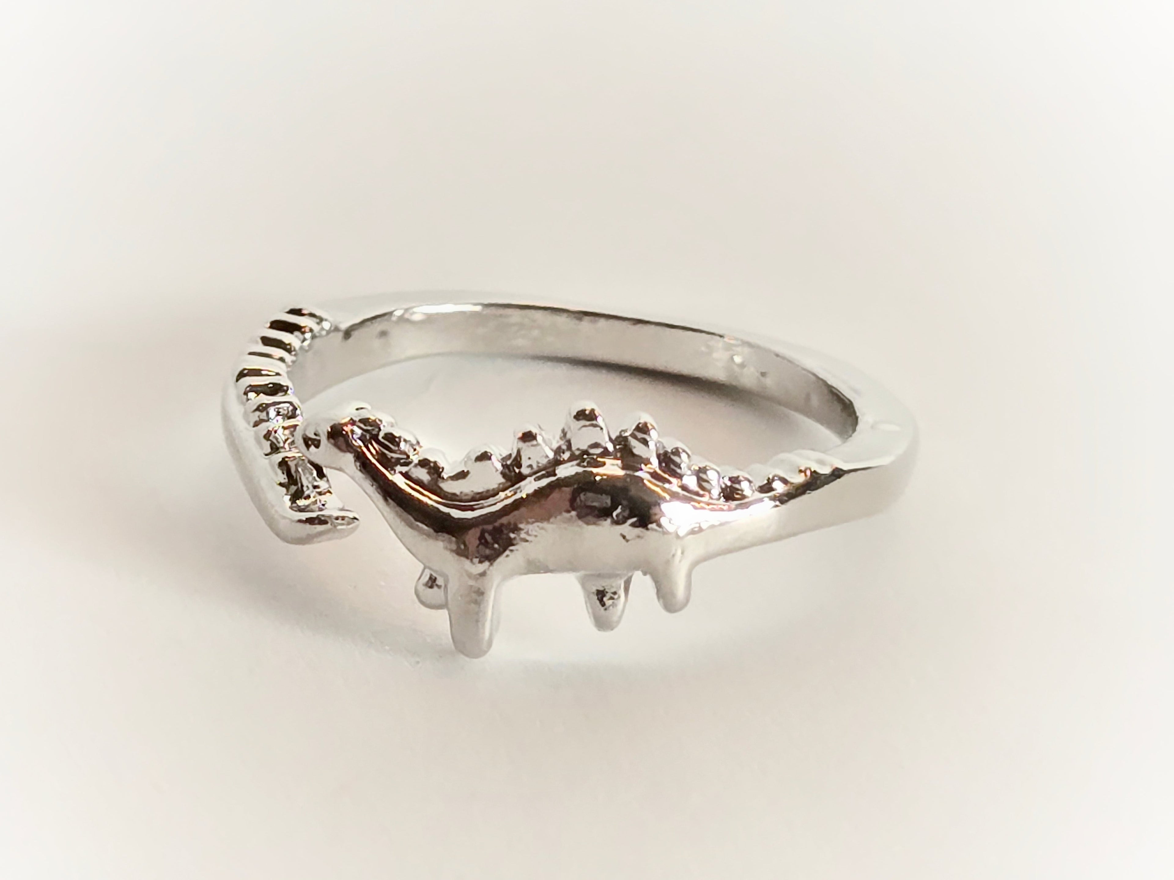 Dinosaur Ring | Stegosaurus (Size 6/Adjustable) - NovaSmartLinks