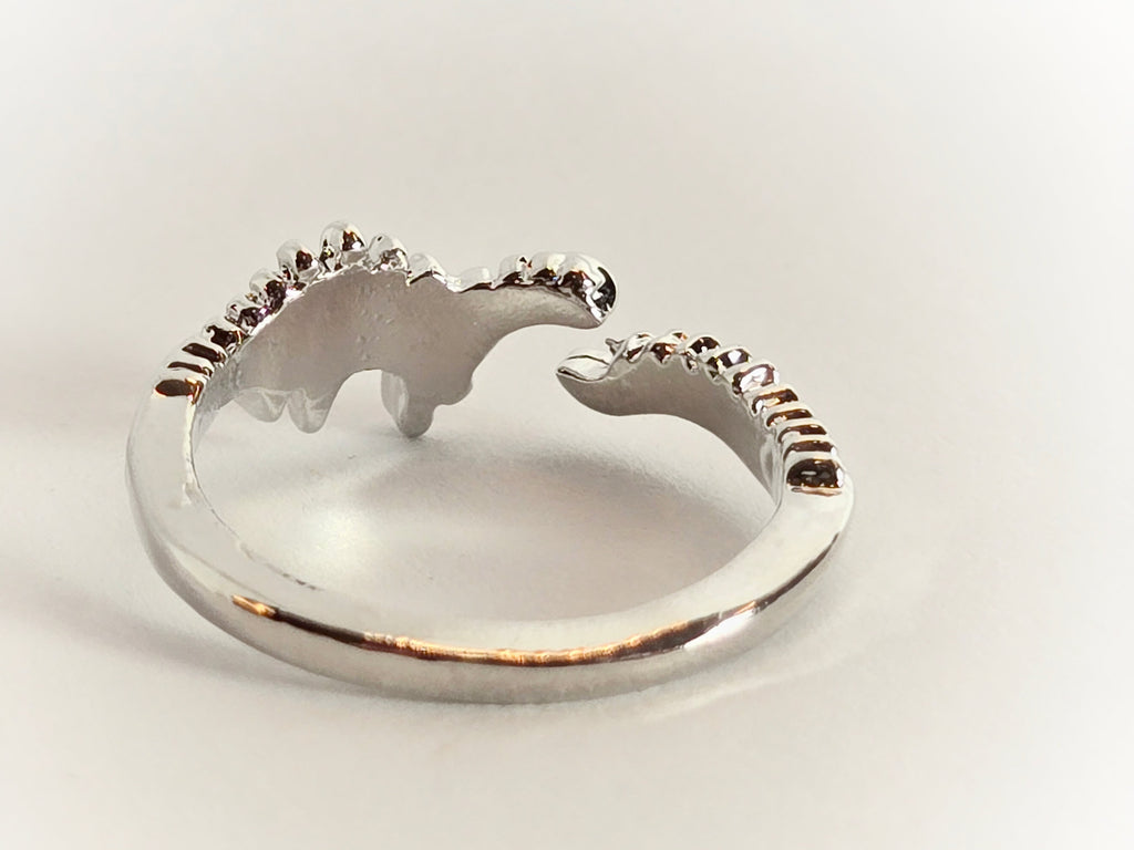 Dinosaur Ring | Stegosaurus (Size 6/Adjustable) - NovaSmartLinks
