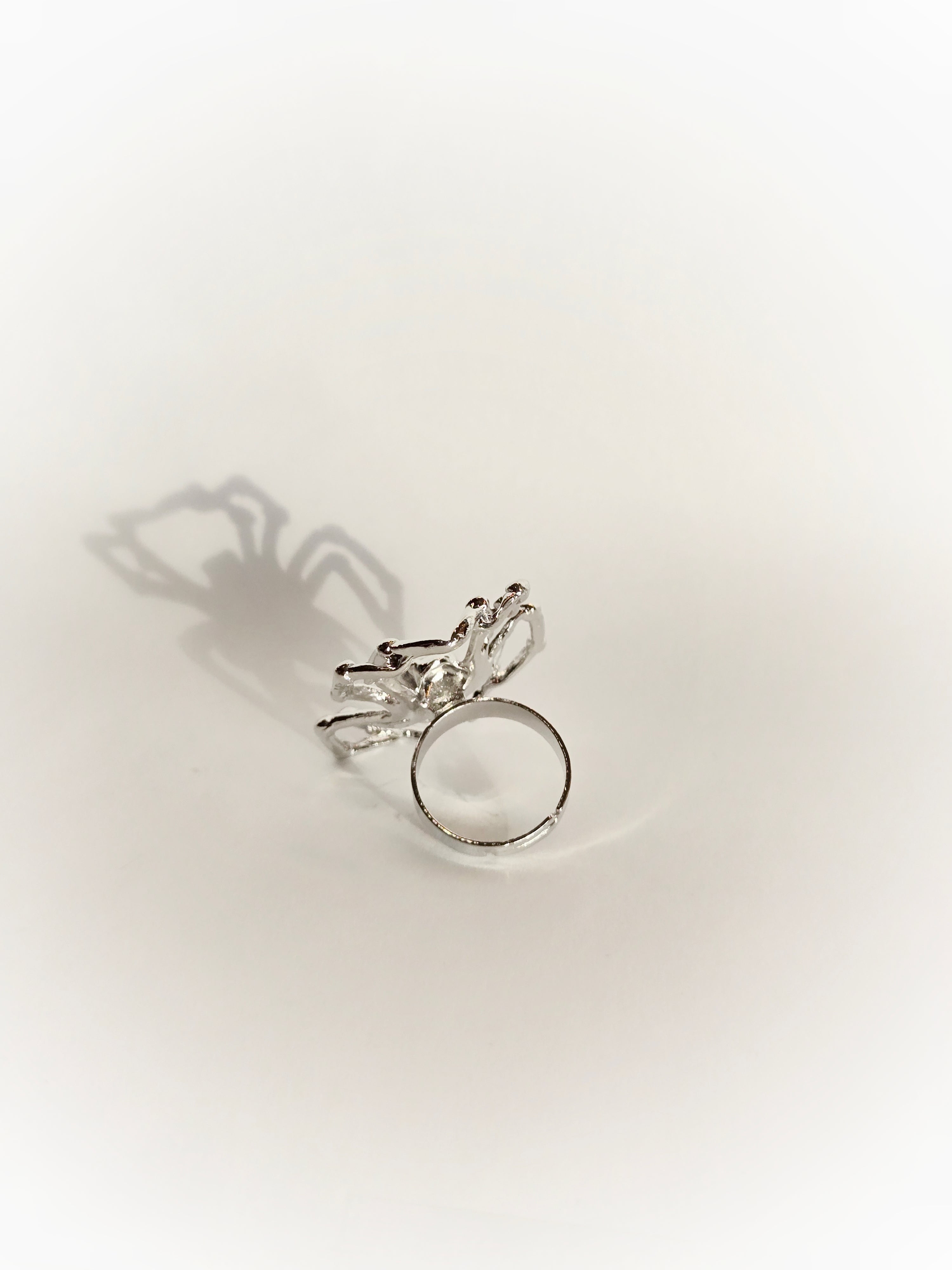 Silver Spider Ring | Size 7 (Adjustable) - NovaSmartLinks