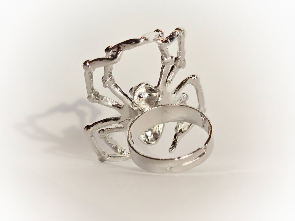 Silver Spider Ring | Size 7 (Adjustable) - NovaSmartLinks
