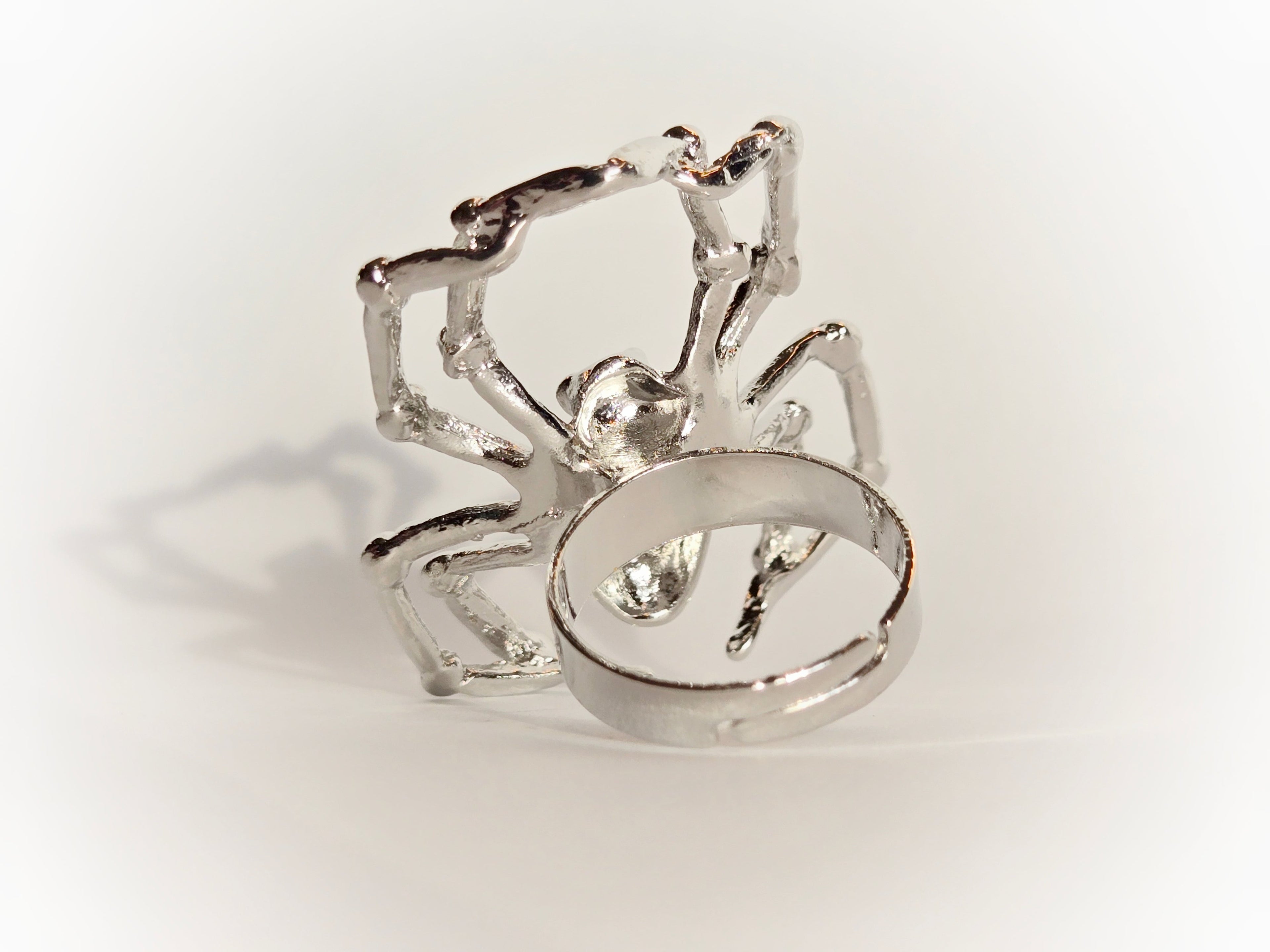 Silver Spider Ring | Size 7 (Adjustable) - NovaSmartLinks