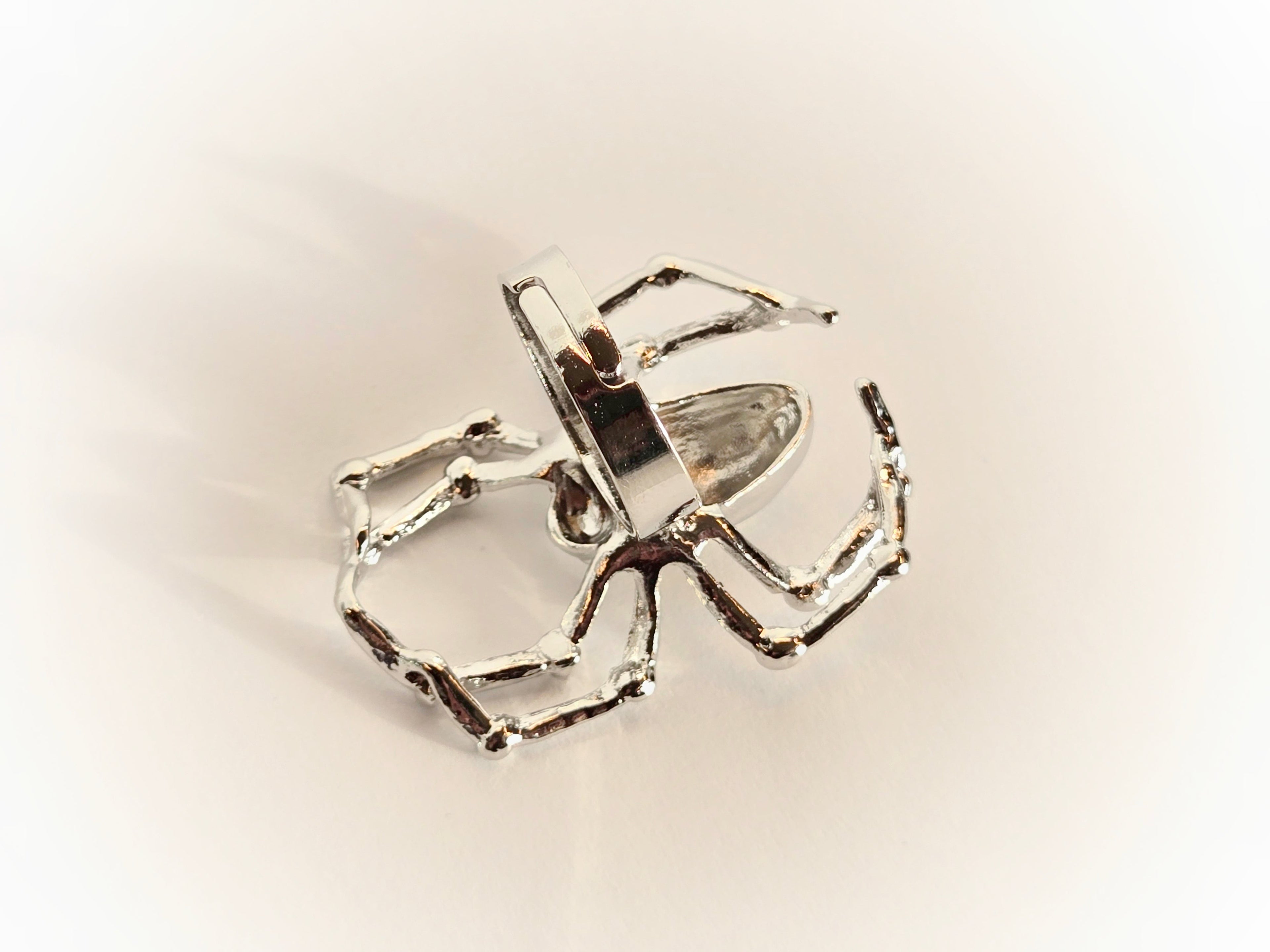 Silver Spider Ring | Size 7 (Adjustable) - NovaSmartLinks