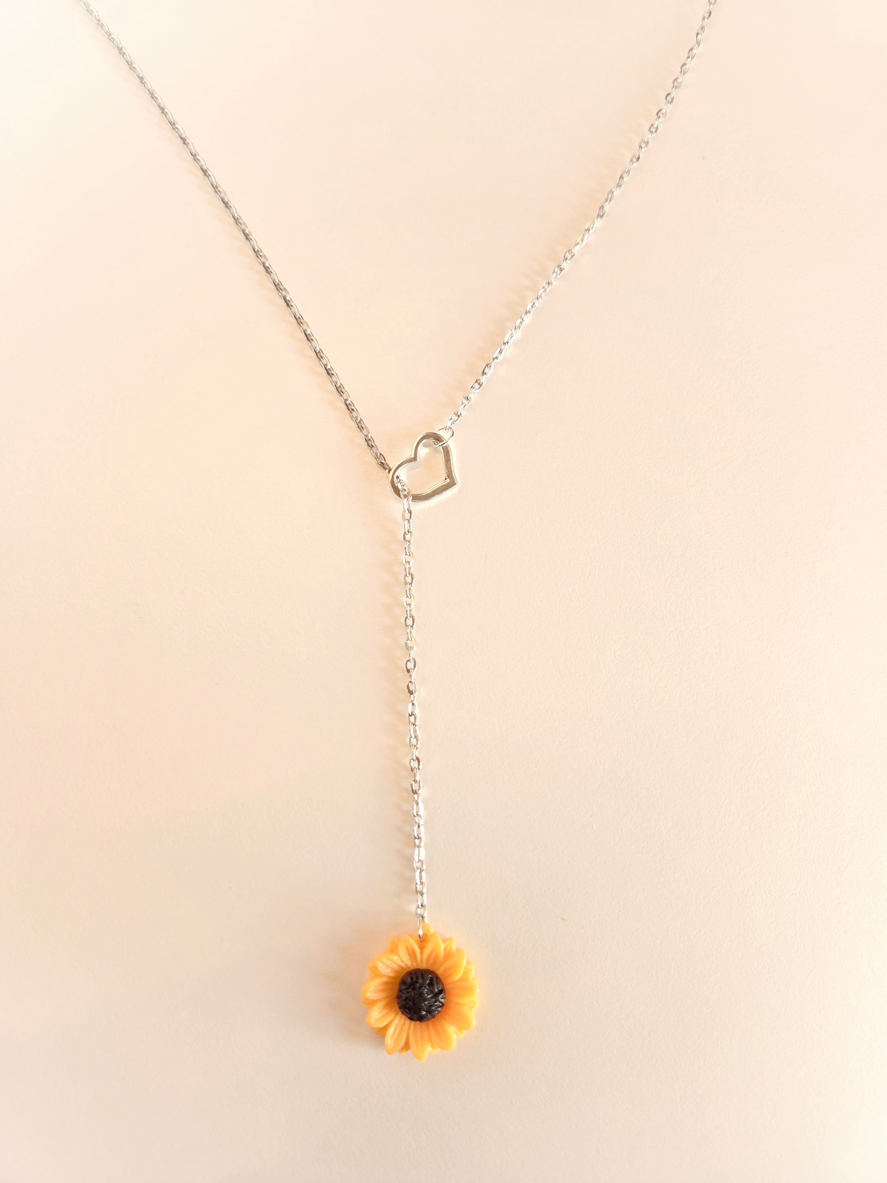 Sunflower Love Lariat Necklace - NovaSmartLinks