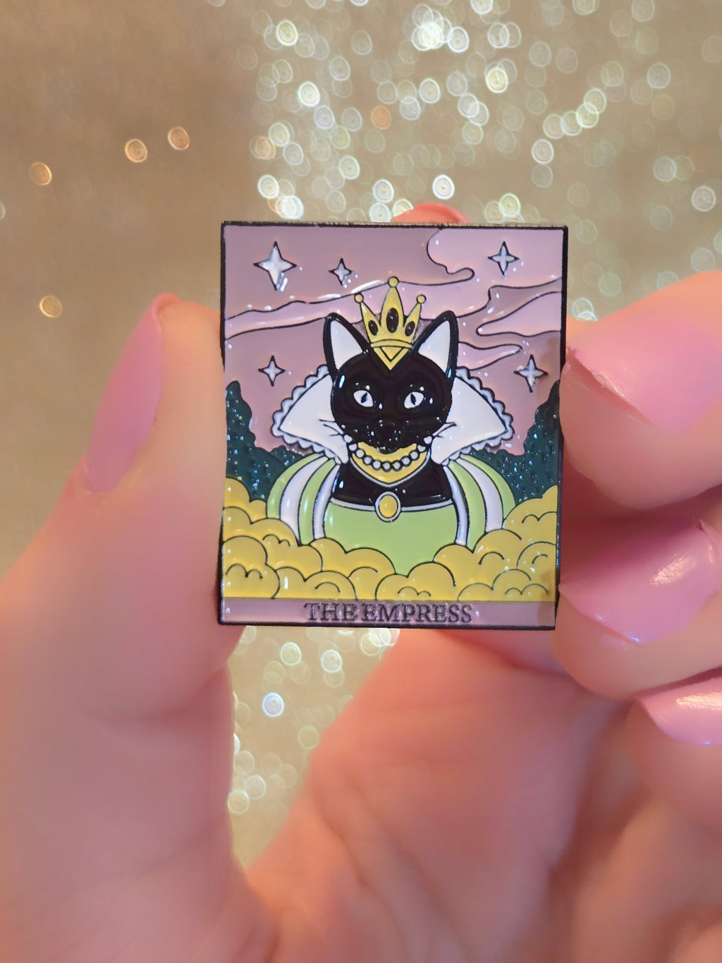 "The Empress" Cat Tarot Card | Collectible Pin - NovaSmartLinks