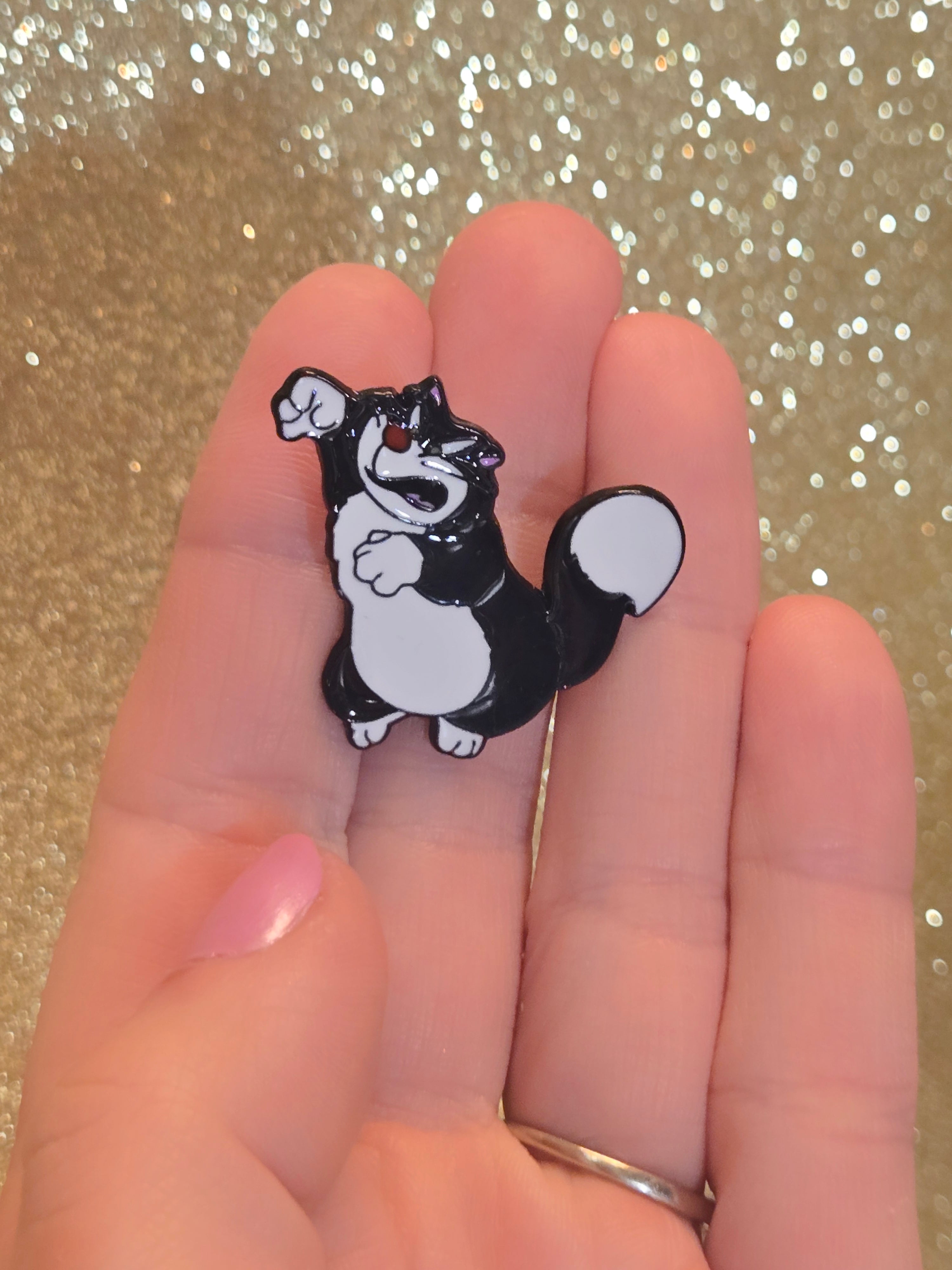 "Lucifer" the Cat | Collectible Pin - NovaSmartLinks