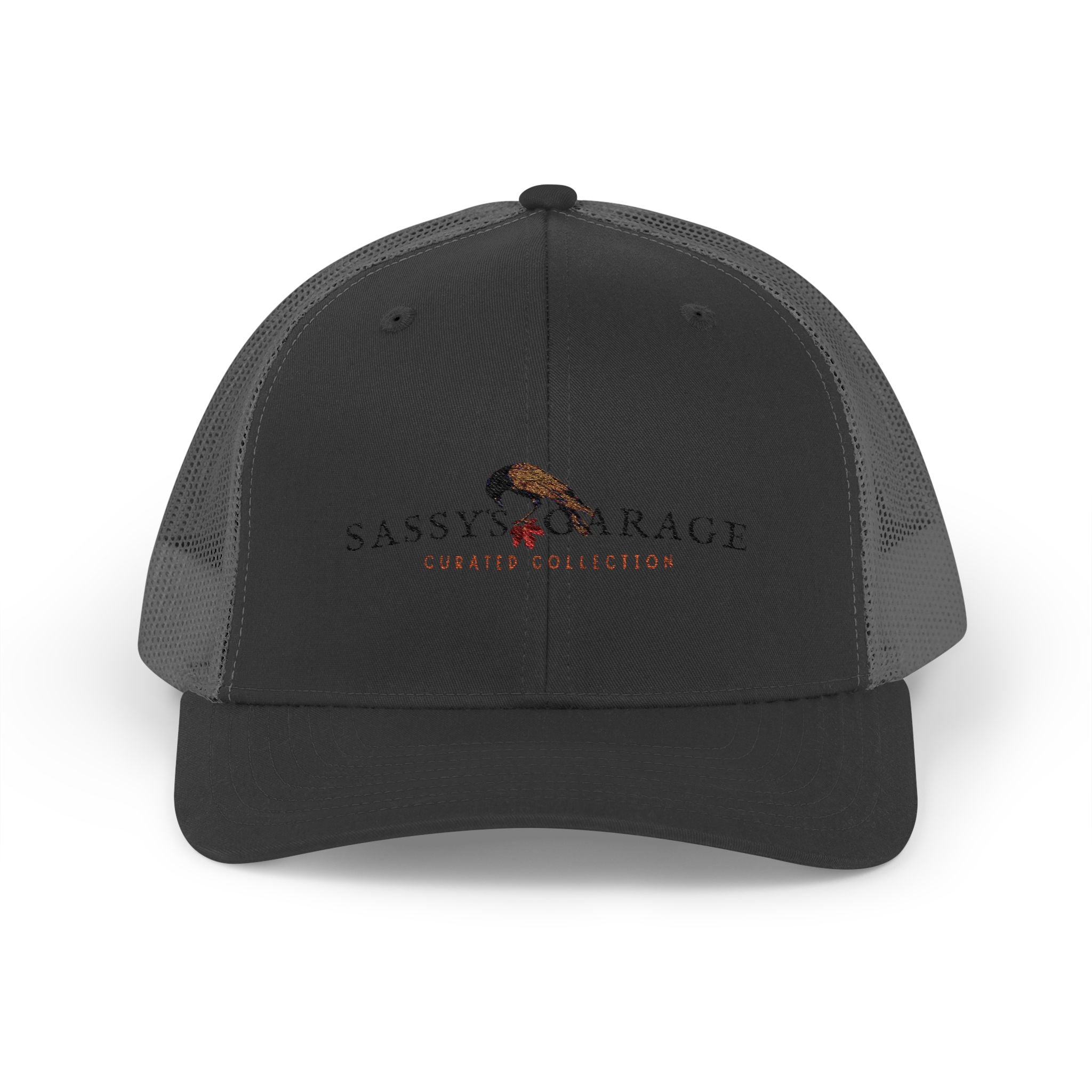 Sassy's Garage Snapback Trucker Cap | Casual Style Hat for Everyday Wear, Outdoor Adventures, Fun Fashion Statement - NovaSmartLinks