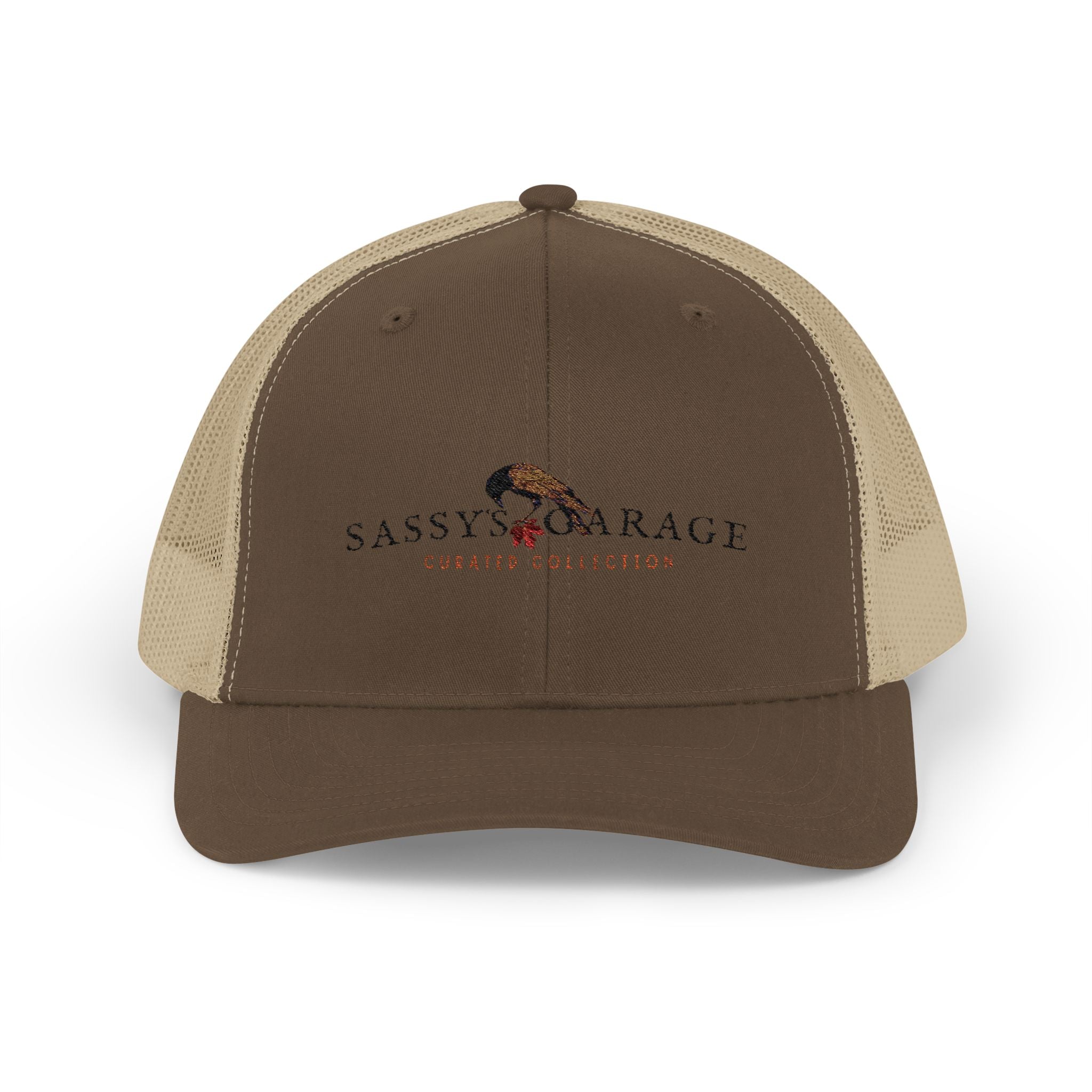 Sassy's Garage Snapback Trucker Cap | Casual Style Hat for Everyday Wear, Outdoor Adventures, Fun Fashion Statement - NovaSmartLinks