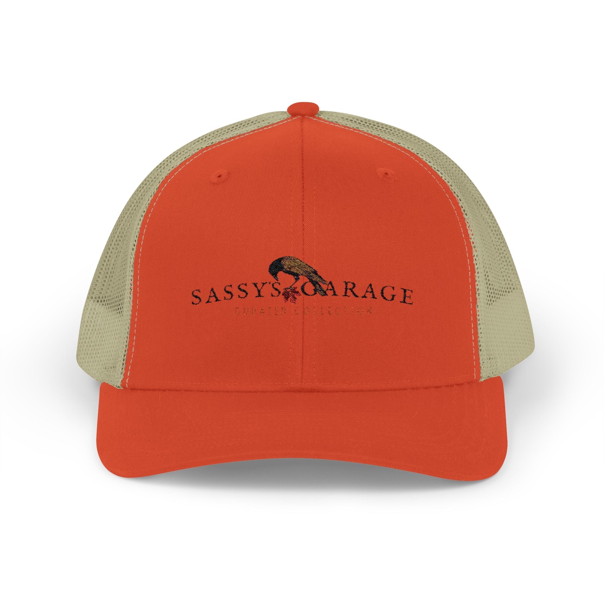 Sassy's Garage Snapback Trucker Cap | Casual Style Hat for Everyday Wear, Outdoor Adventures, Fun Fashion Statement - NovaSmartLinks