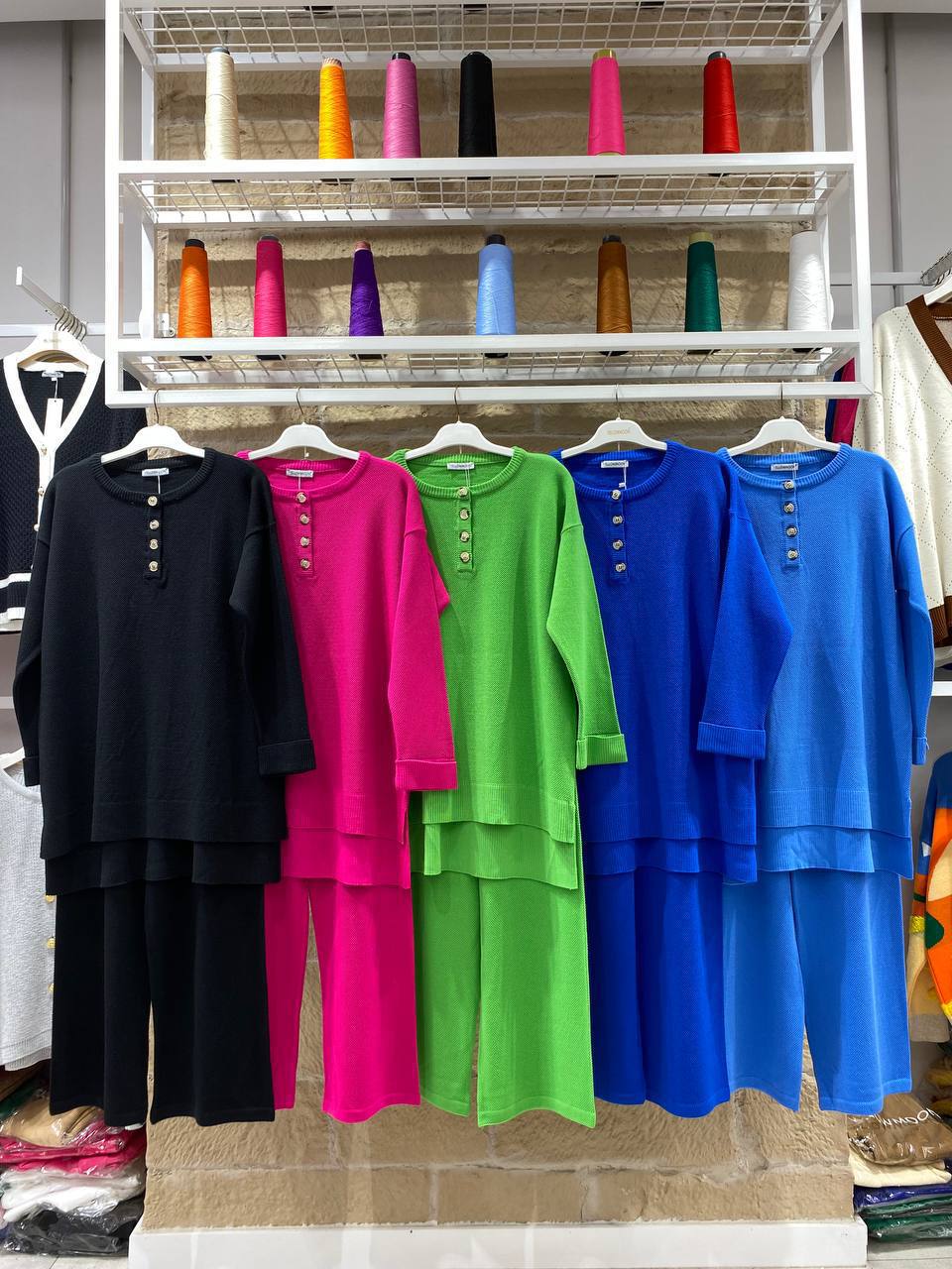 Buttoned 2-piece Co-ord Set - NovaSmartLinks