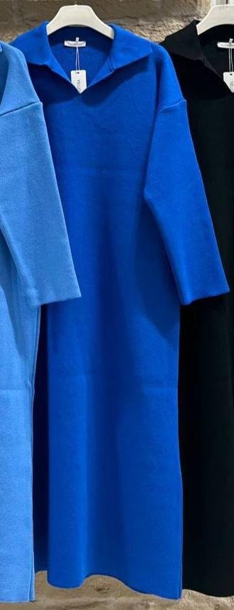 Collared Long Dress - NovaSmartLinks