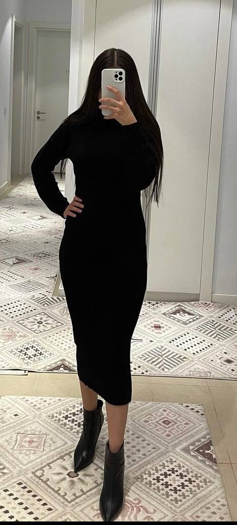 Elegant Body-Con Full Sleeves Dress - NovaSmartLinks