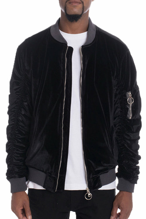 VELOUR BOMBER - NovaSmartLinks