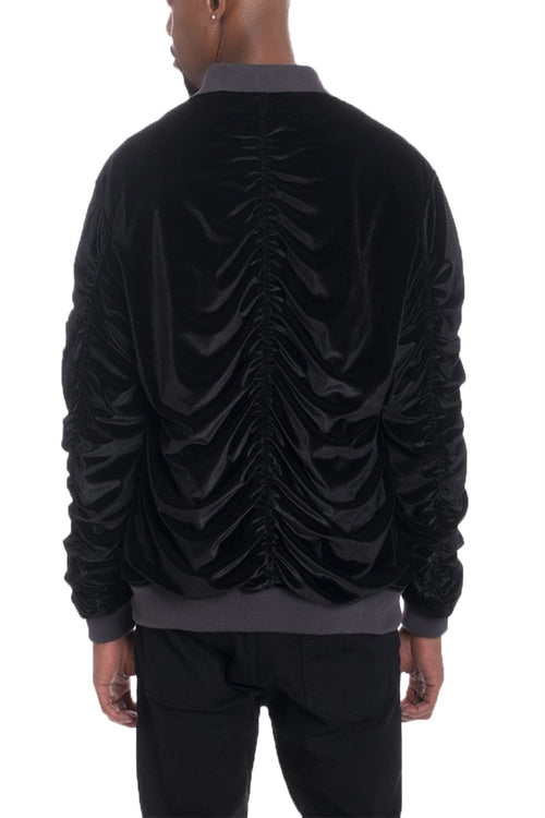 VELOUR BOMBER - NovaSmartLinks