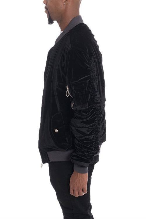 VELOUR BOMBER - NovaSmartLinks