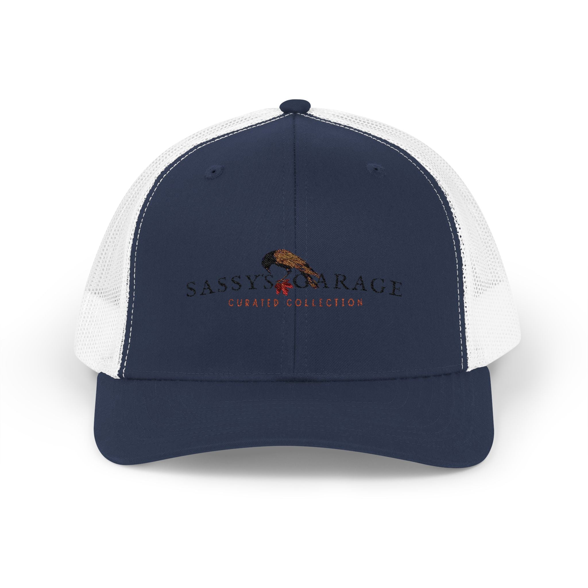Sassy's Garage Snapback Trucker Cap | Casual Style Hat for Everyday Wear, Outdoor Adventures, Fun Fashion Statement - NovaSmartLinks