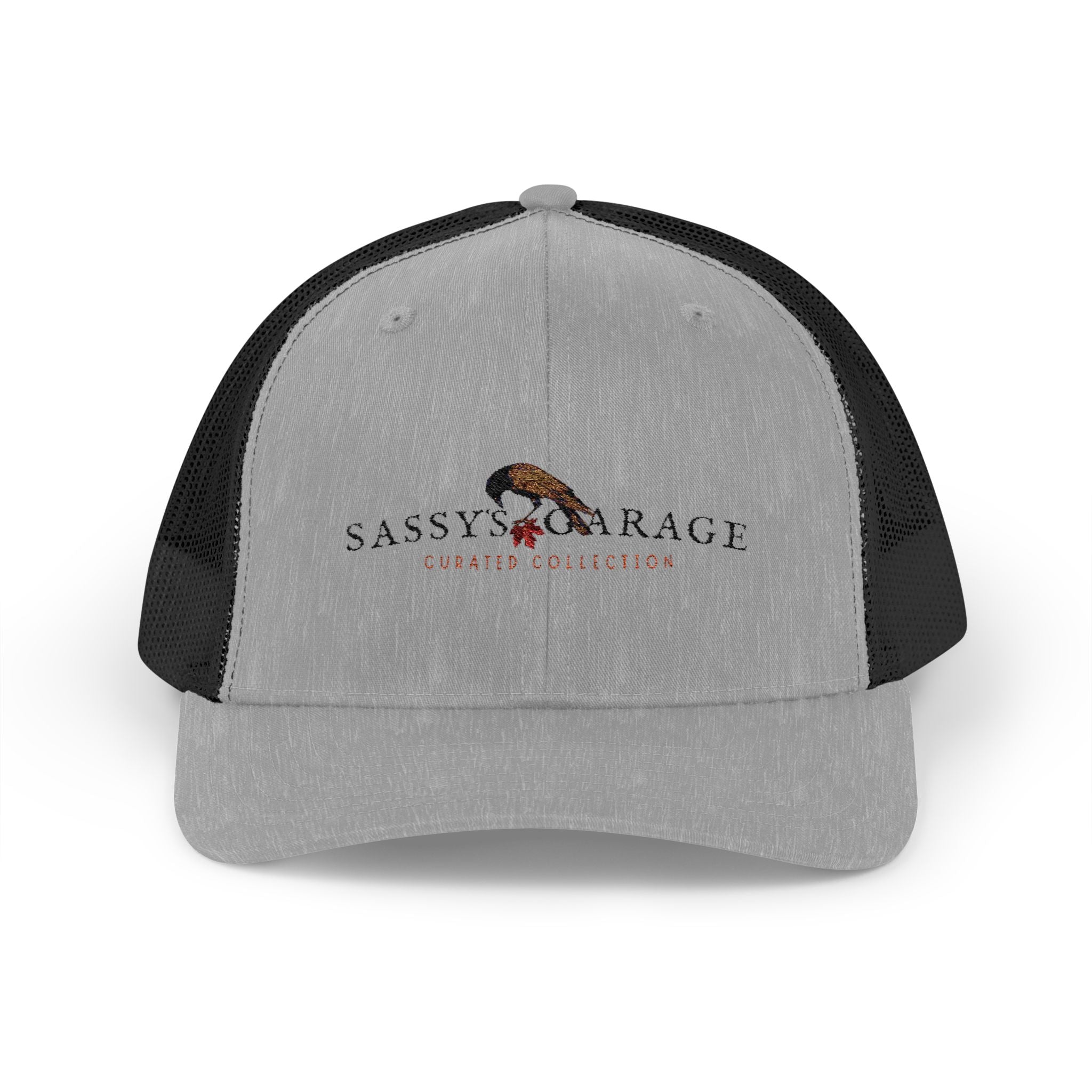 Sassy's Garage Snapback Trucker Cap | Casual Style Hat for Everyday Wear, Outdoor Adventures, Fun Fashion Statement - NovaSmartLinks