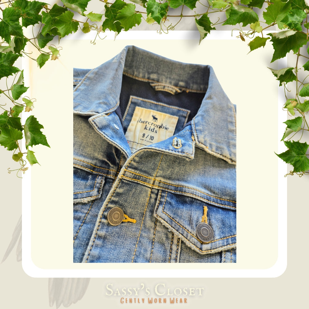 Abercrombie Kids Lined Denim Jacket - NovaSmartLinks