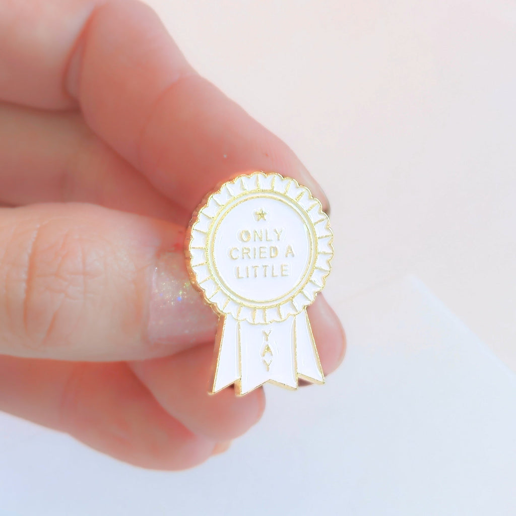 Only Cried a Little (Award Ribbon) | Collectible Pin - NovaSmartLinks