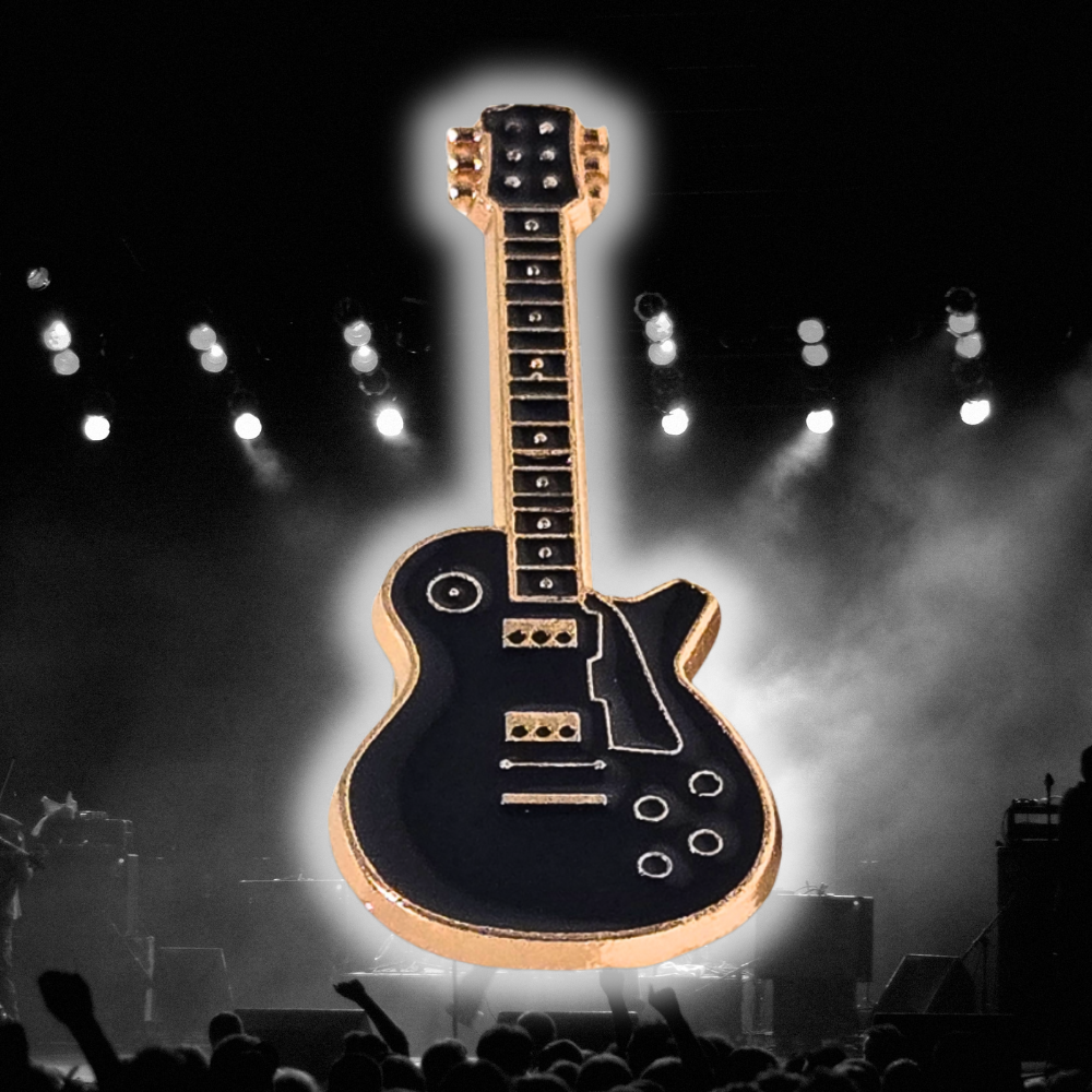 Electric Guitar (Black) | Collectible Pin - NovaSmartLinks