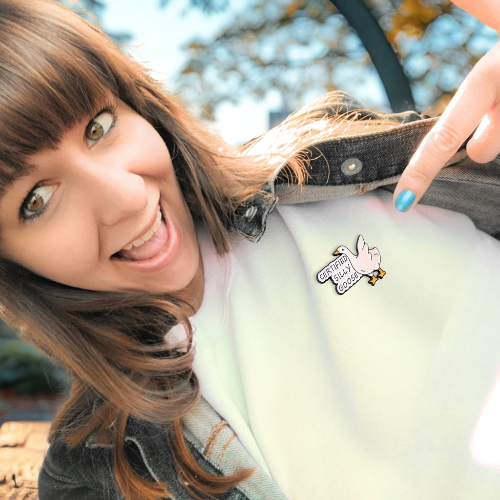 Certified Silly Goose | Collectible Pin - NovaSmartLinks