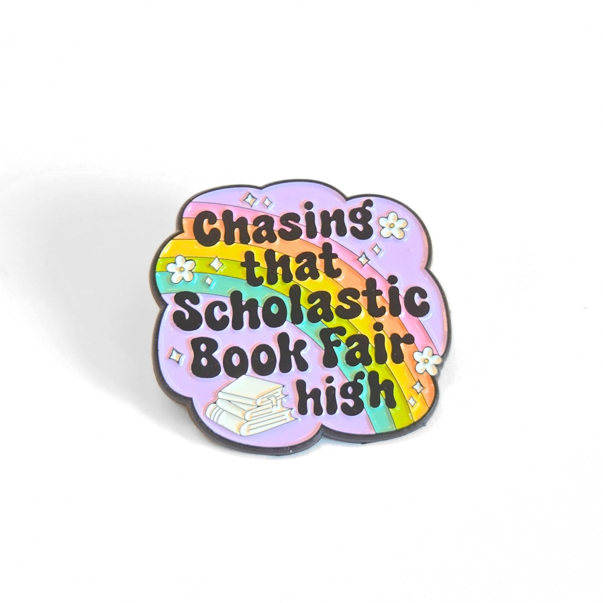 Chasing That Scholastic Book Fair High | Collectible Pin - NovaSmartLinks
