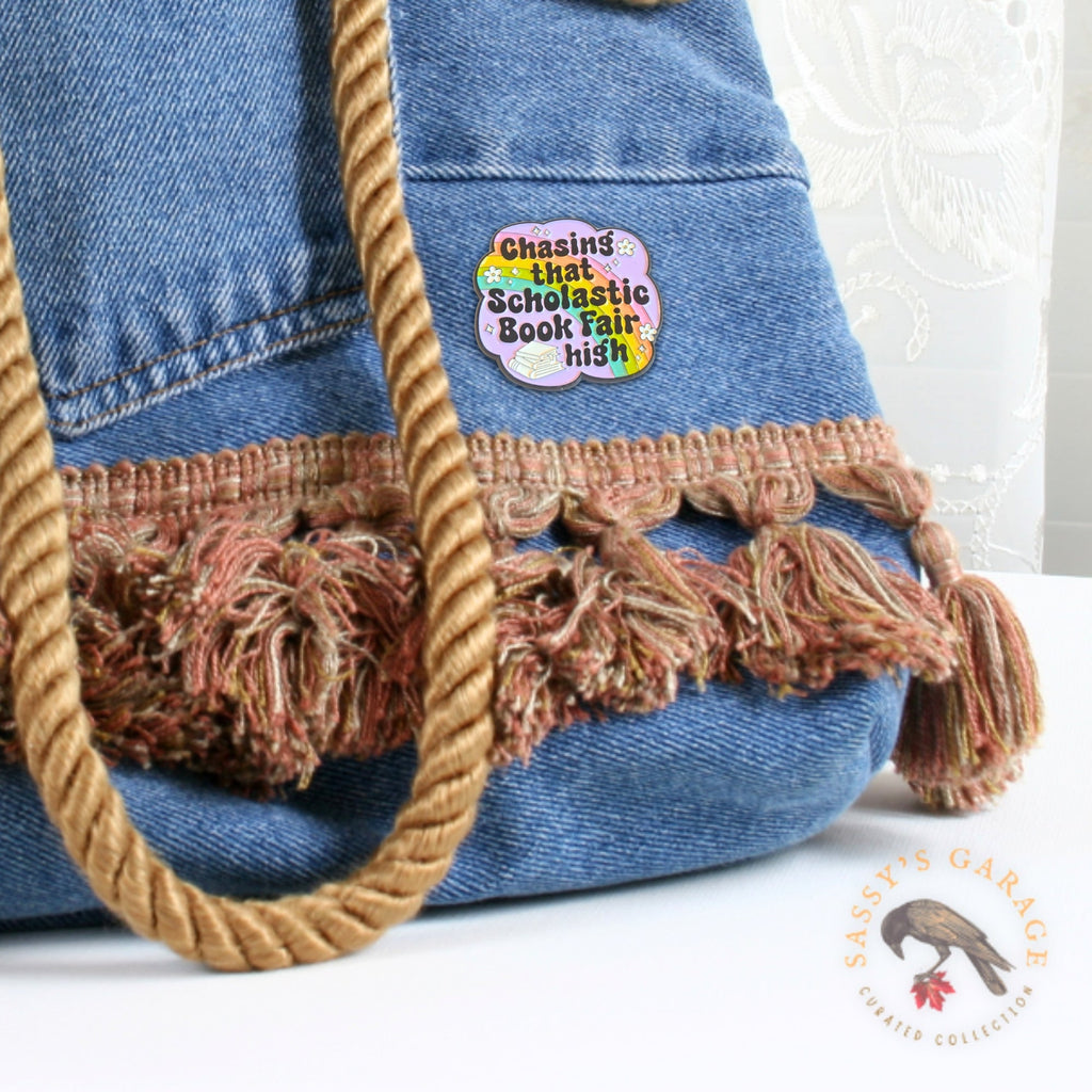 Chasing That Scholastic Book Fair High | Collectible Pin - NovaSmartLinks