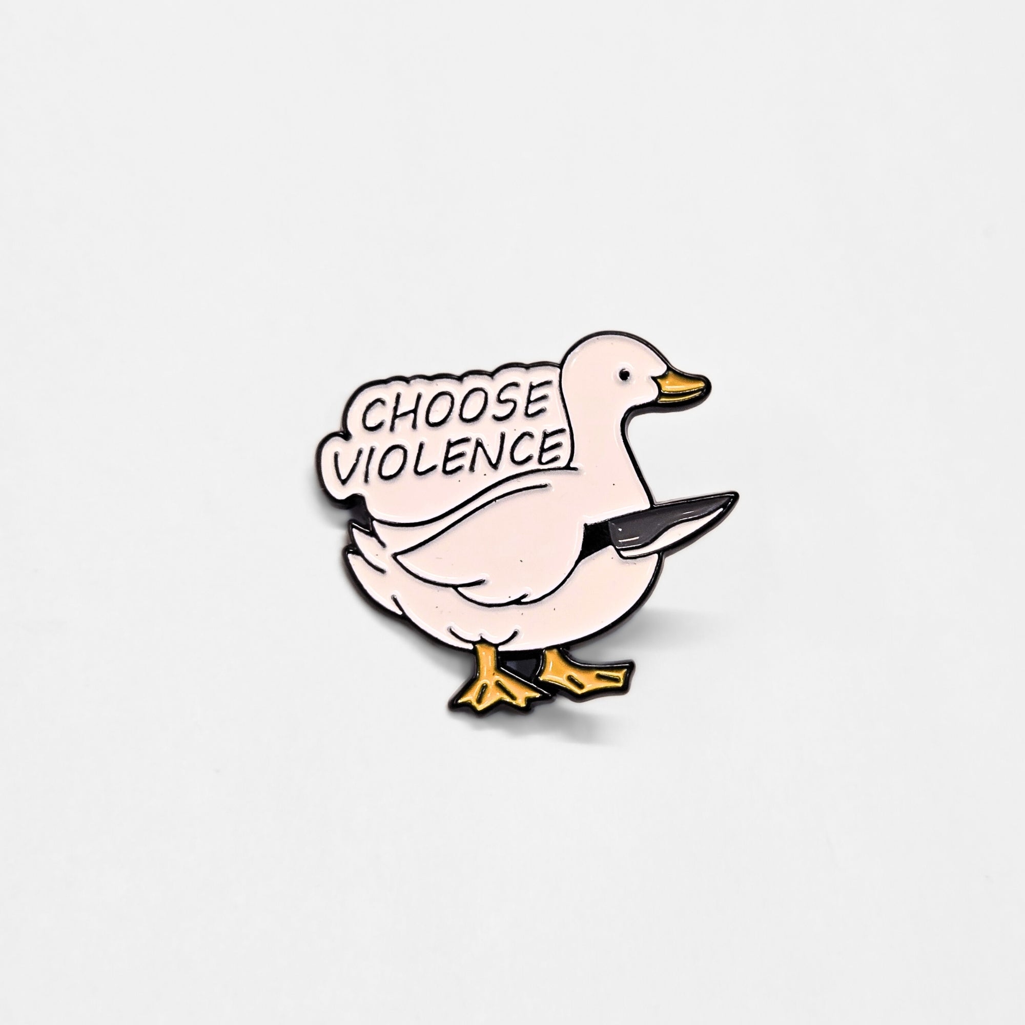 Choose Violence Goose | Collectible Pin - NovaSmartLinks