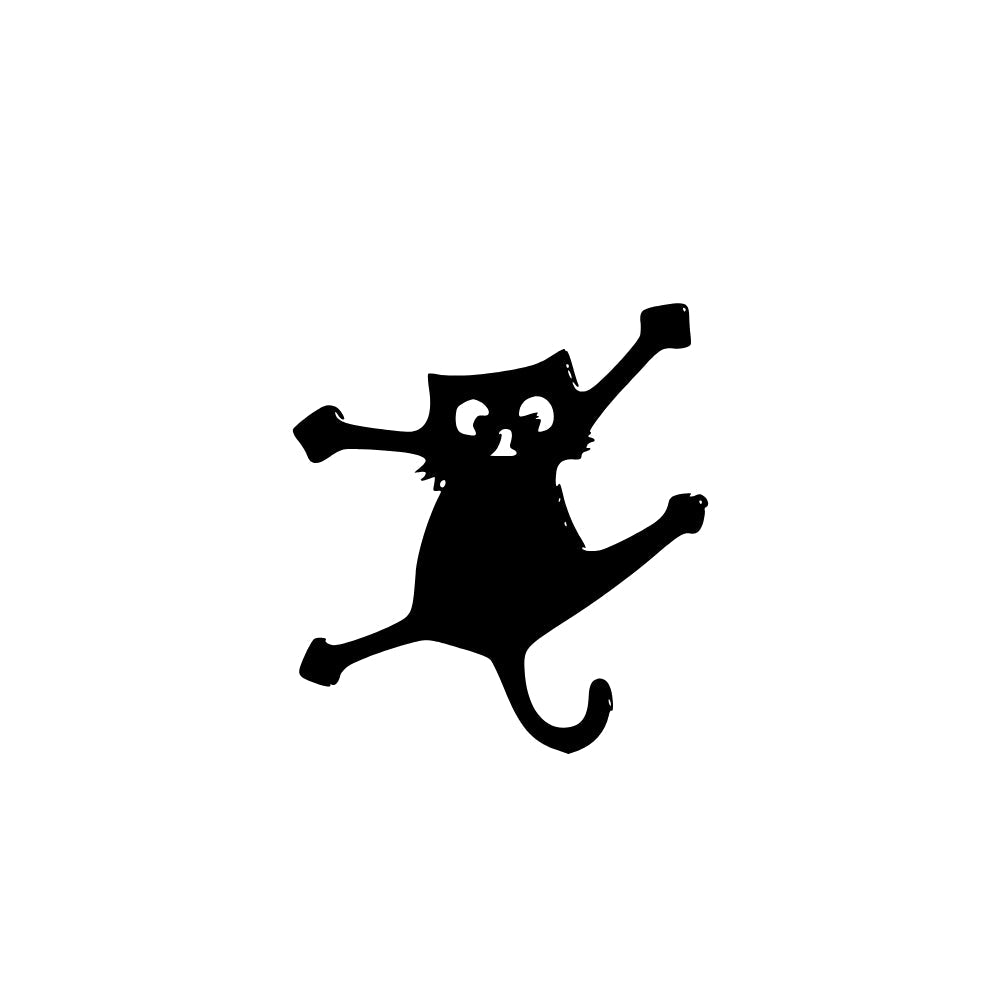 Clinging Black Cat Studs - NovaSmartLinks