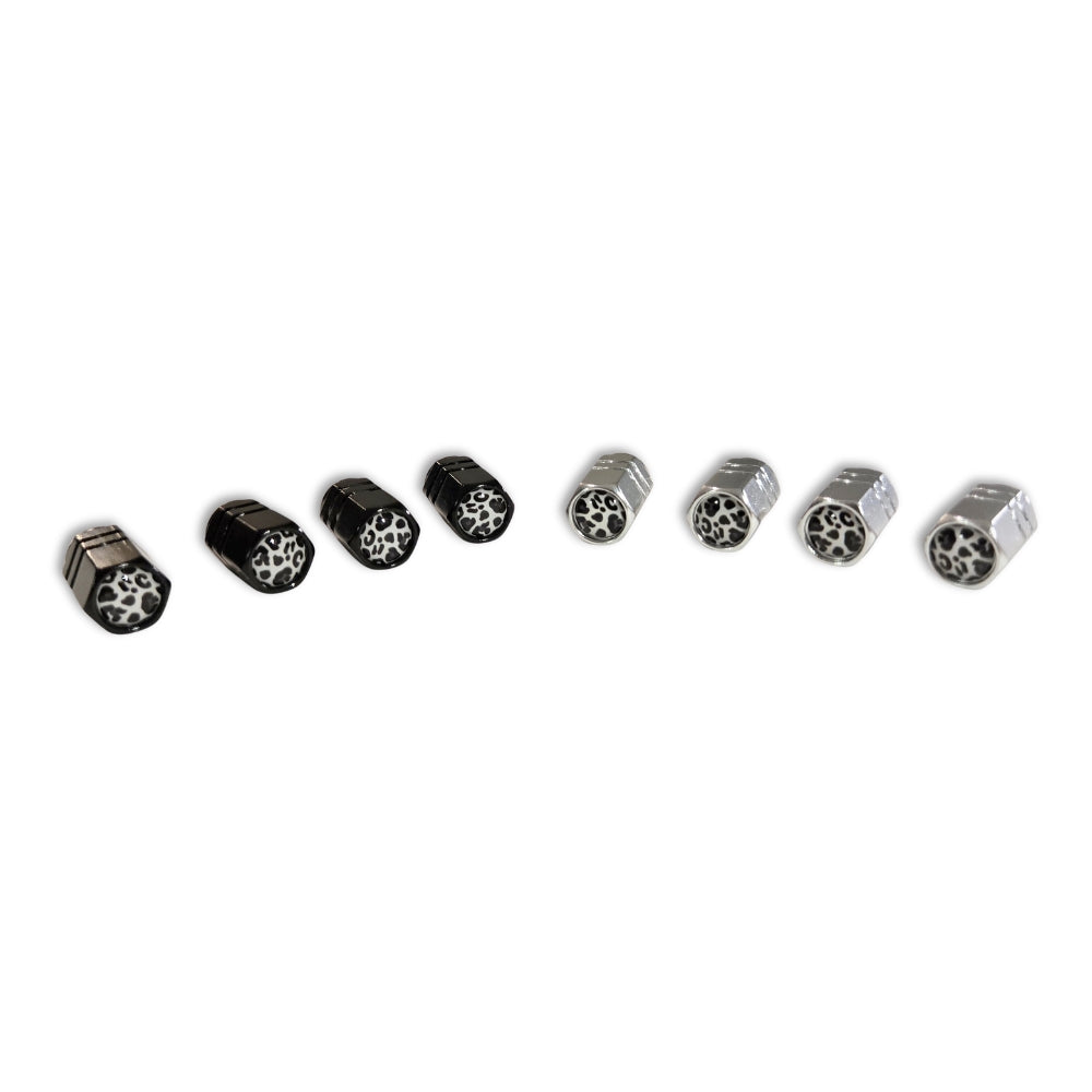 Cow Print Valve Stem Caps (2 Sets) - NovaSmartLinks
