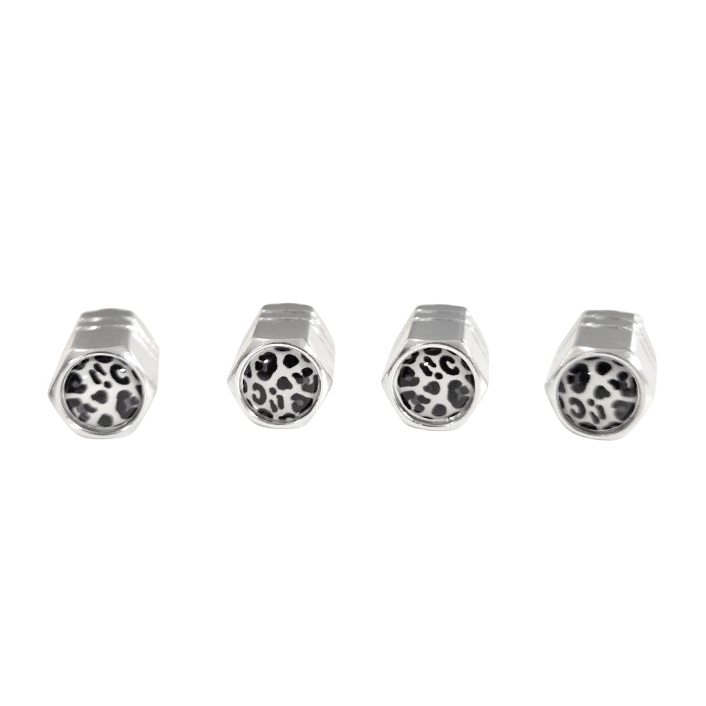 Cow Print Valve Stem Caps (2 Sets) - NovaSmartLinks