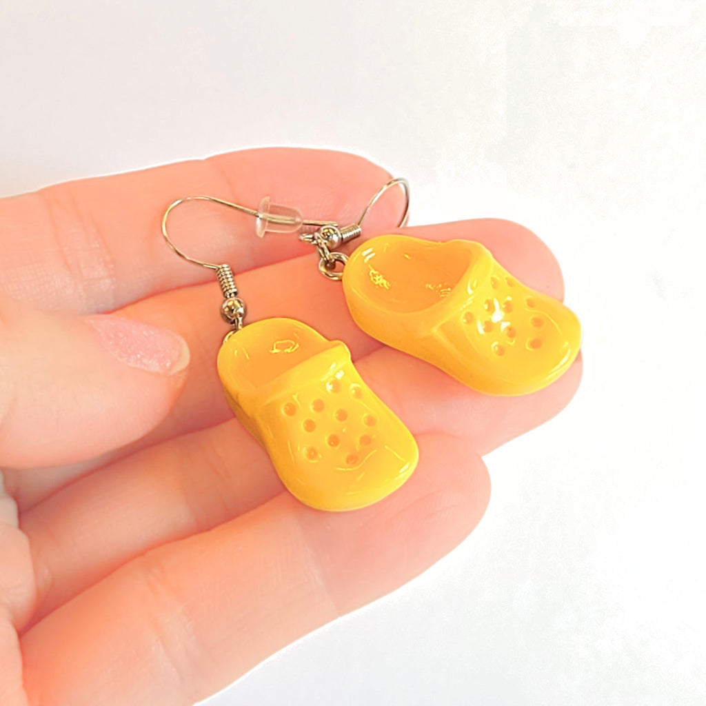 Croc-Tastic Earrings (Yellow) - NovaSmartLinks